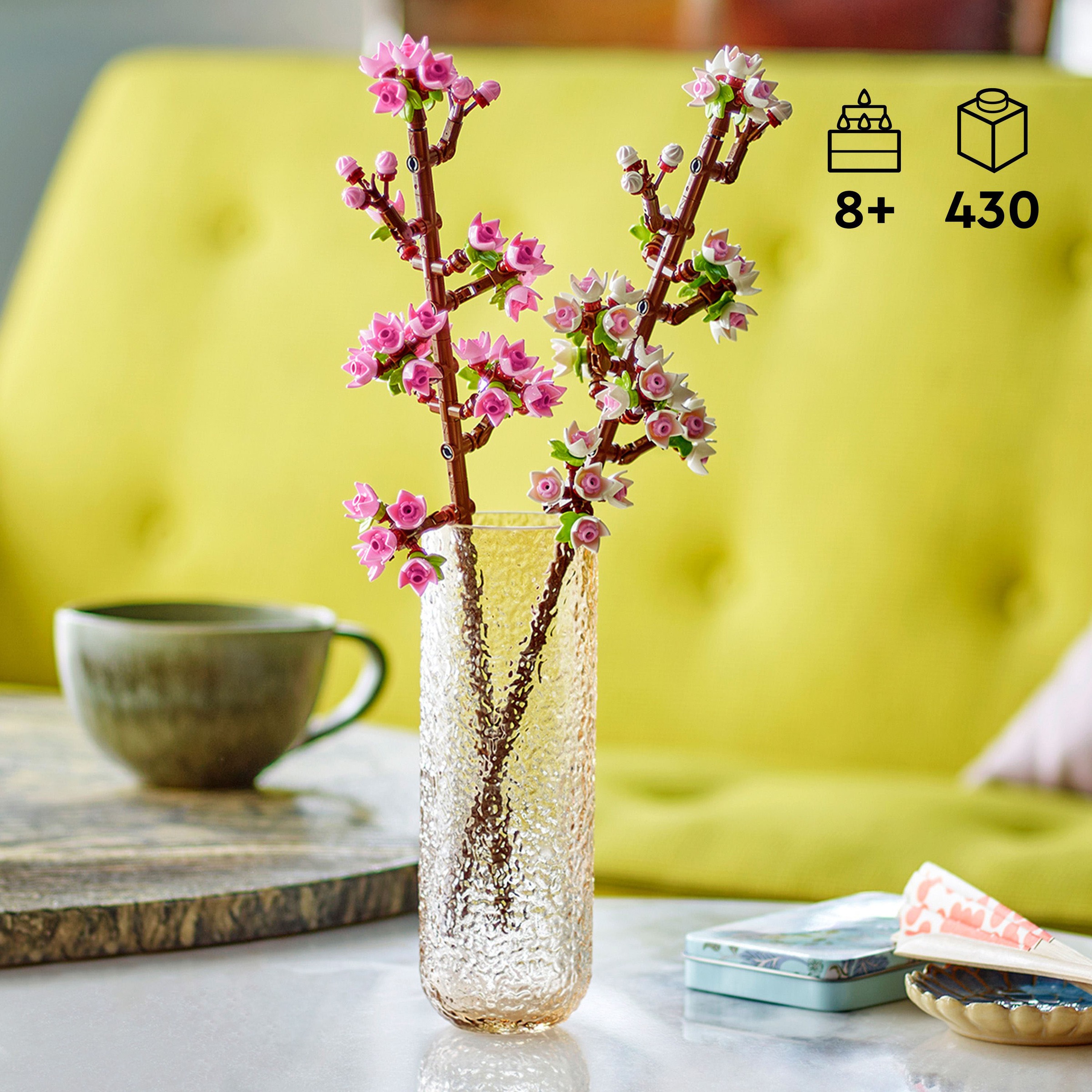 LEGO® Konstruktionsspielsteine »Kirschblüten (40725), Lego Botanicals«