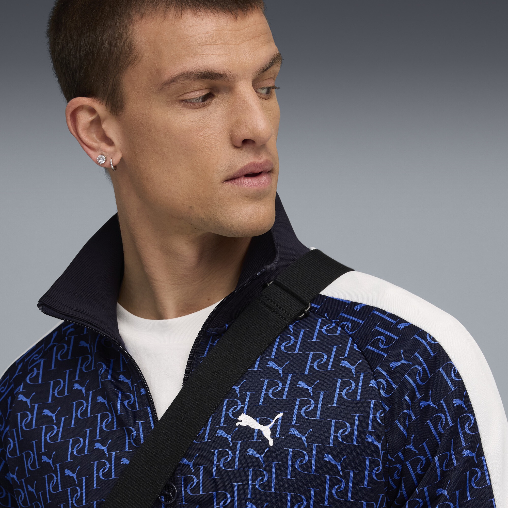 PUMA Trainingsjacke »T7 Allover-Print Trainingsjacke Herren«