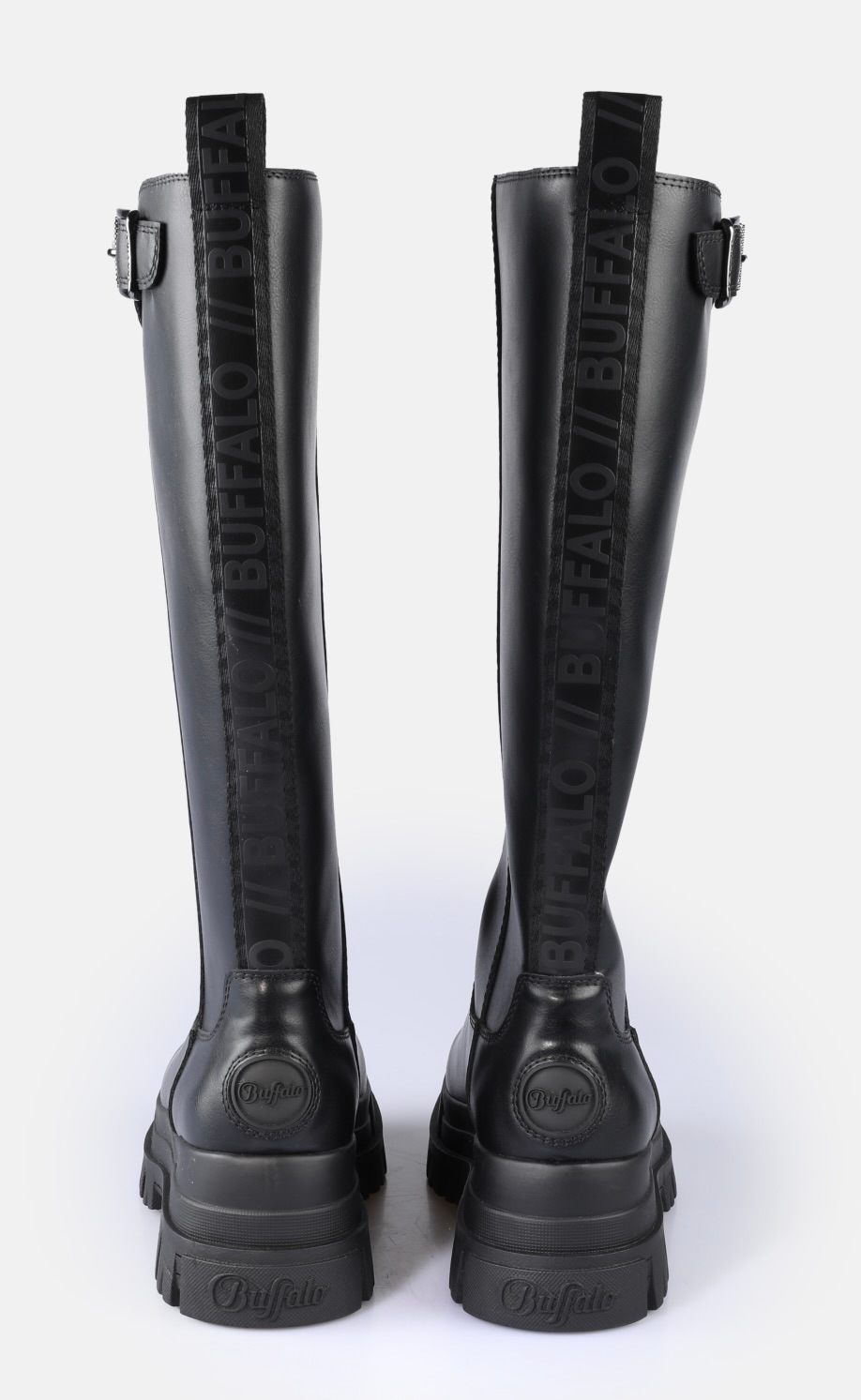 Buffalo Stiefel "ASPHA RIDING BOOT HI", Plateau, Langschaftstiefel, Reitsti günstig online kaufen
