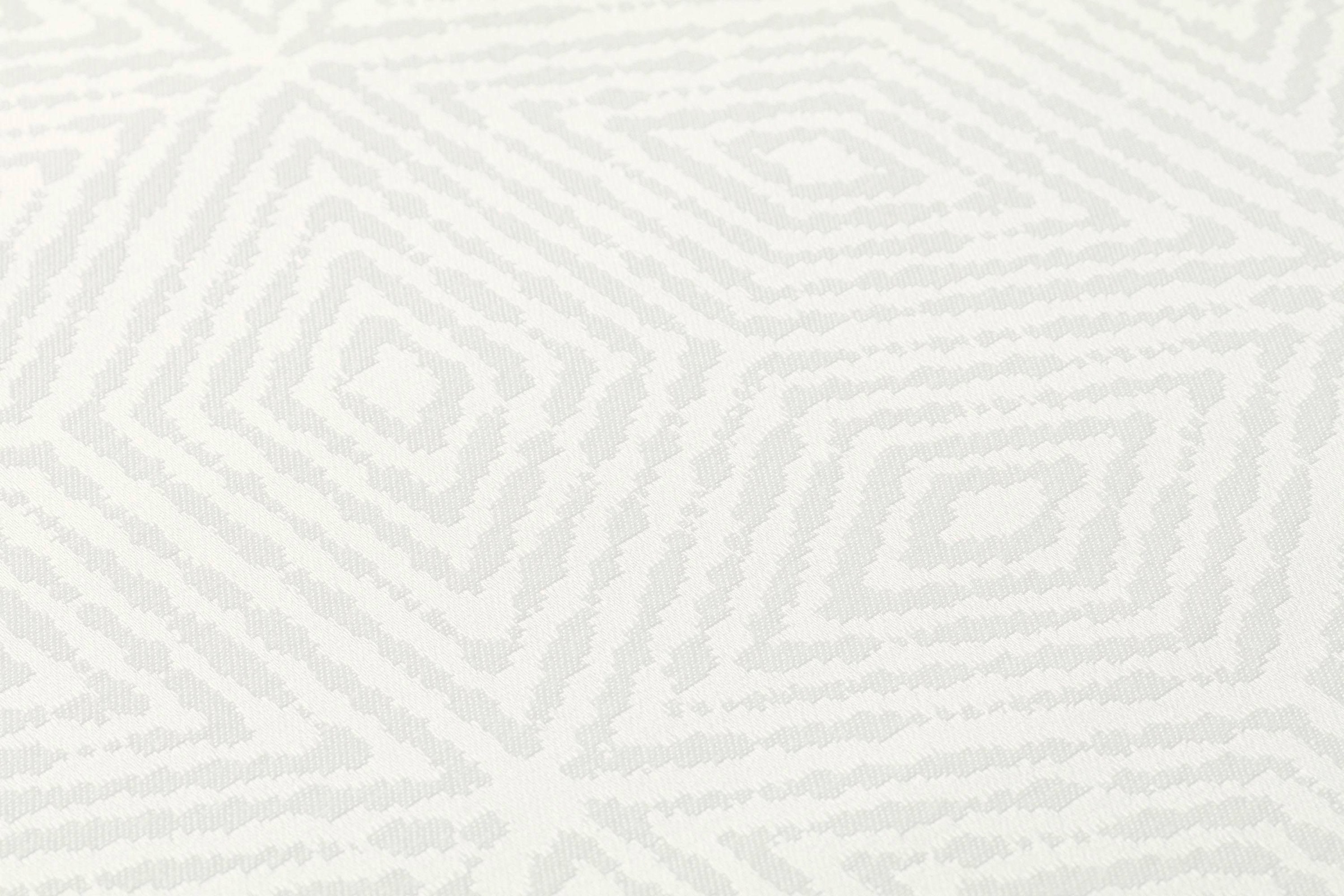 living walls Textiltapete »Di Seta«, geometrisch-grafisch-Motiv, Grafik Tapete einfarbig Tapeten Wohnzimmer Schlafzimmer Küche Design
