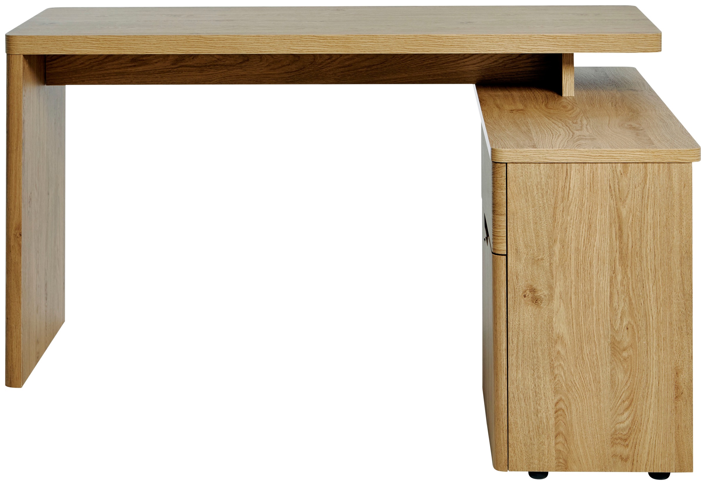 Jahnke Eckschreibtisch "CU-LIBRE 150 E" 1 Stk. tlg. wechselseitig montierba günstig online kaufen