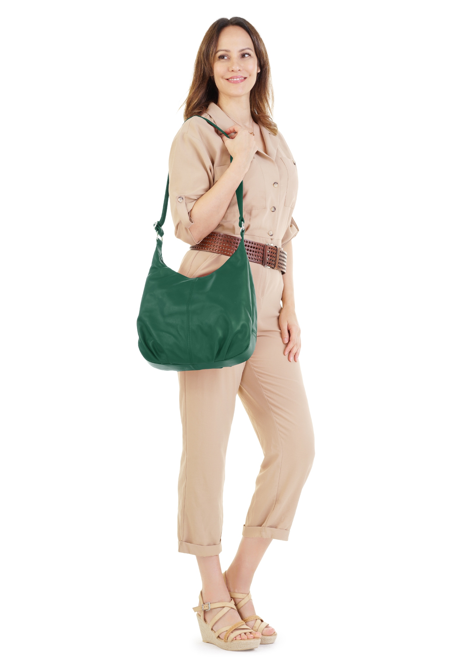 Cluty Shopper, echt Leder, Made in Italy
