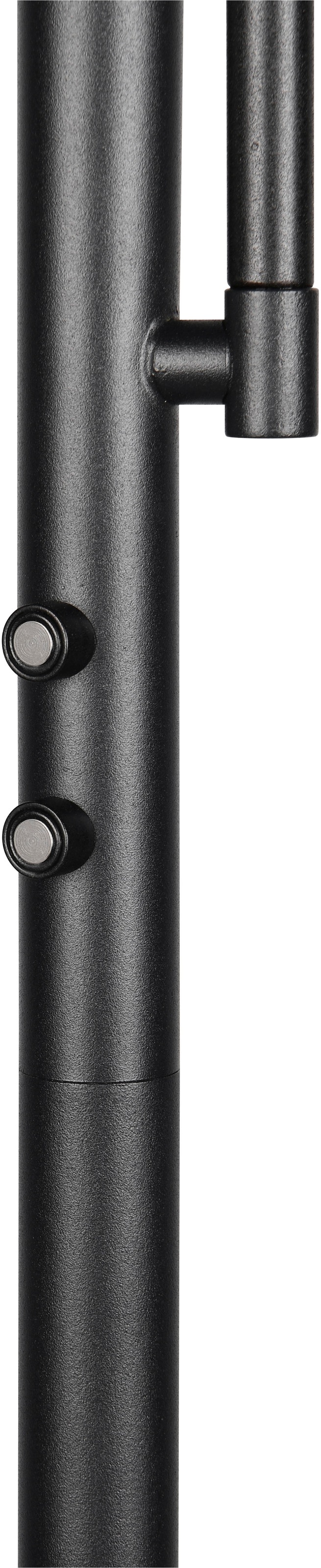 REALITY Leuchten LED Stehlampe »PALERMO, LED Stehleuchte mit Fernbedienung, 27,5W 2000 Lumen CCT« LED-Board 1 Stk. warmweiß - kaltweiß dimmbar, Lichtfarbe einstellbar 3000-6000K warm-/kaltweiß, Höhe 183 cm