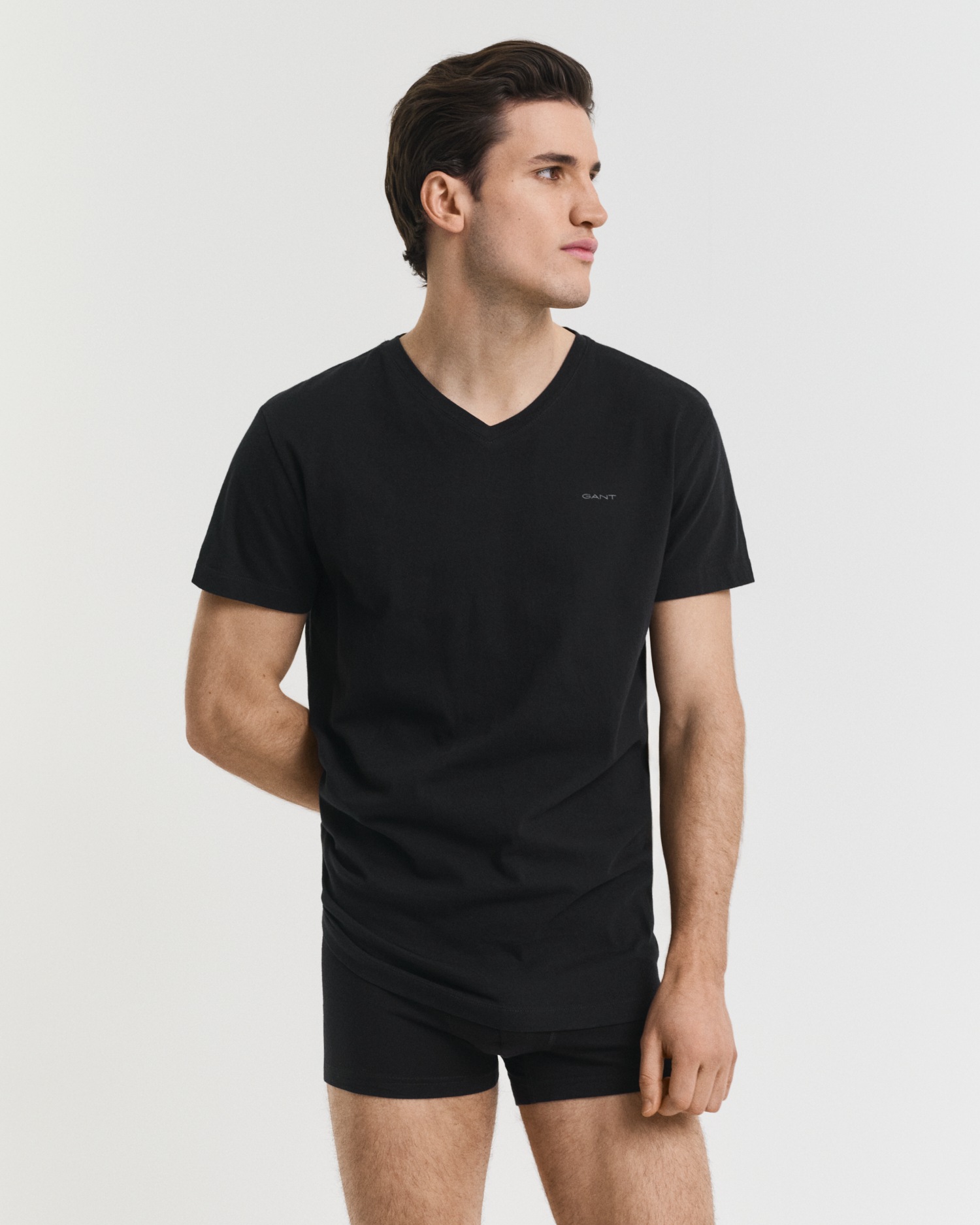 Gant Kurzarmshirt "V-NECK T-SHIRT 2-PACK", Mit V-Ausschnitt günstig online kaufen