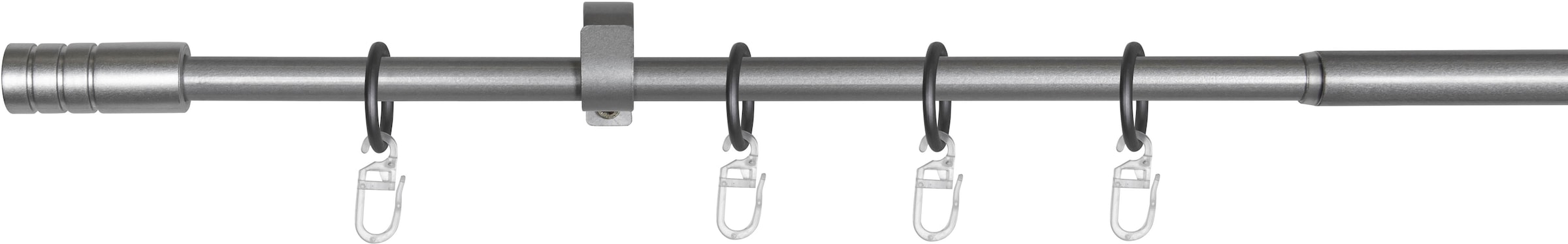 mydeco Gardinenstange »rillcube«, 1 läufig-läufig, ausziehbar