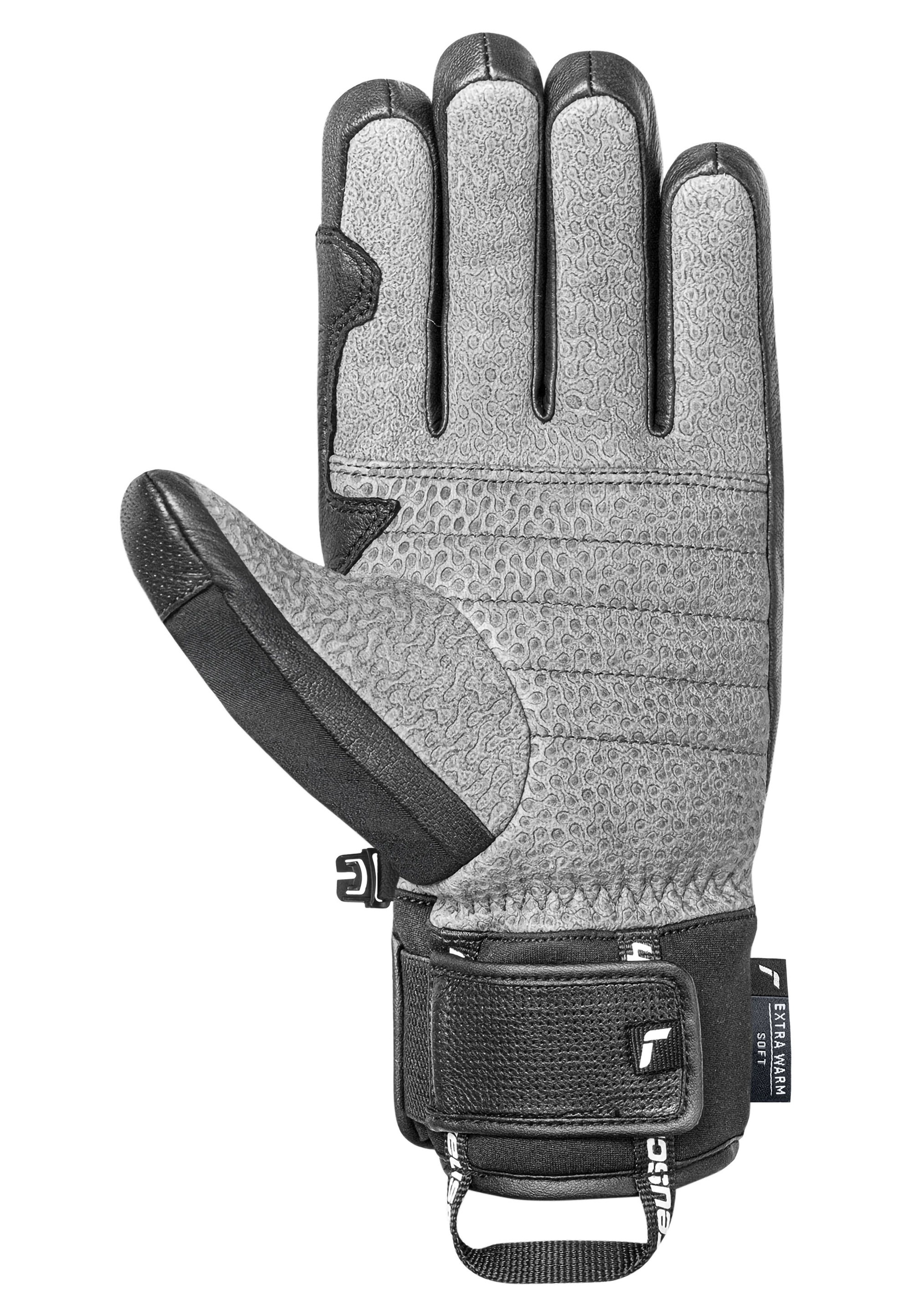 Thumbnail - Reusch Skihandschuhe "Marco Schwarz" mit winddichter und atmungsaktiver Funktion