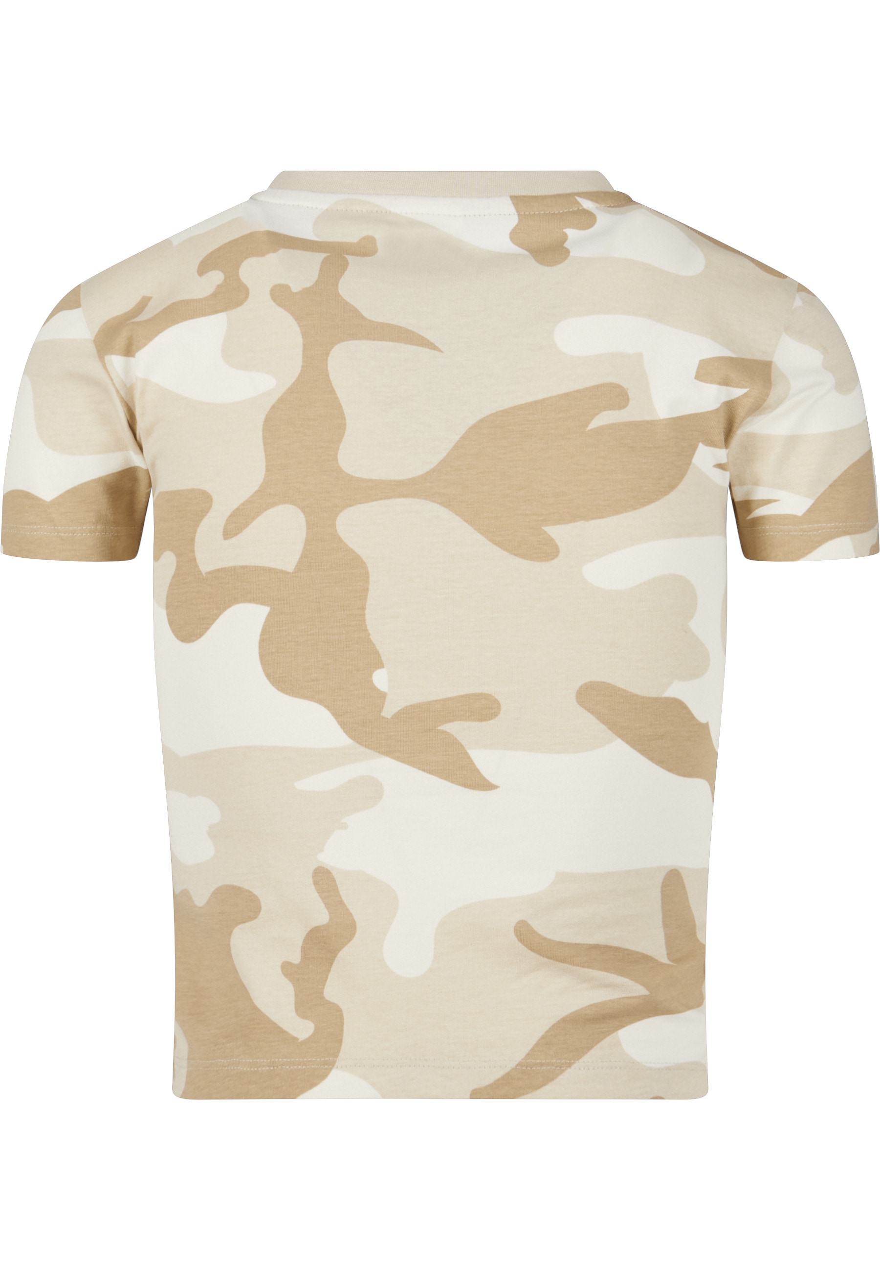 URBAN CLASSICS T-Shirt »Urban Classics Damen Ladies Cropped Camo Tee« 1 Stk.