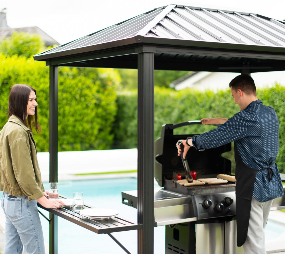 Sojag Grillpavillon »Dakota«, BxT: 178x243 cm, Aluminiumgestell
