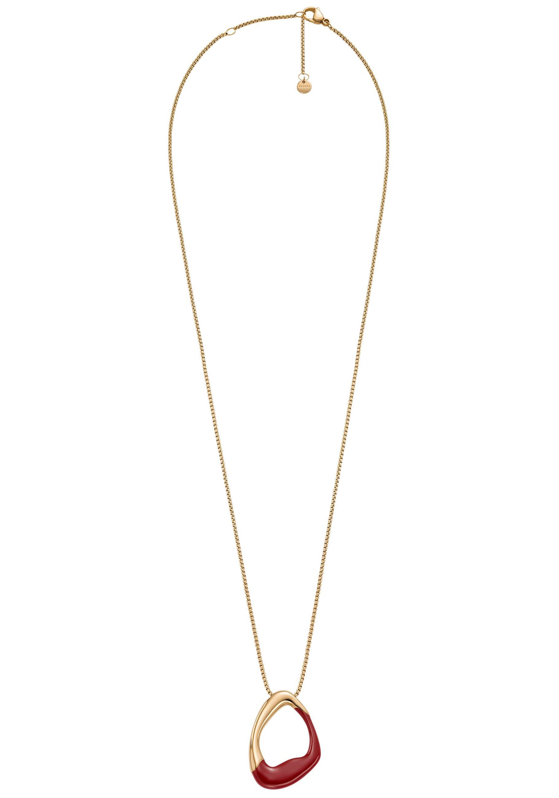 Skagen Kette mit Anhänger »KARIANA LIQUID, SKJ1767710«, mit Emaille