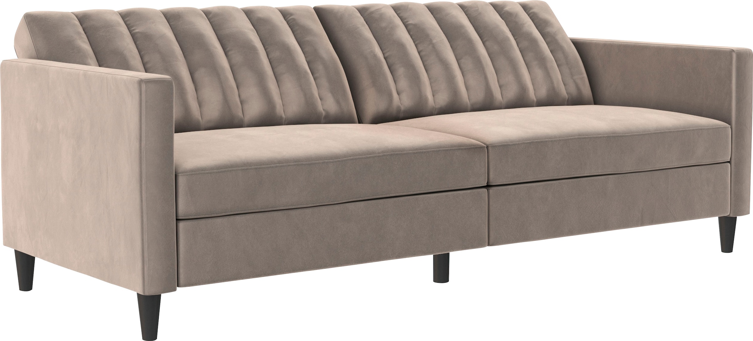 Dorel Home 3-Sitzer »Celine«, Rückenlehne 2-teilig und 3-fach verstellbar, Sitzhöhe 43 cm