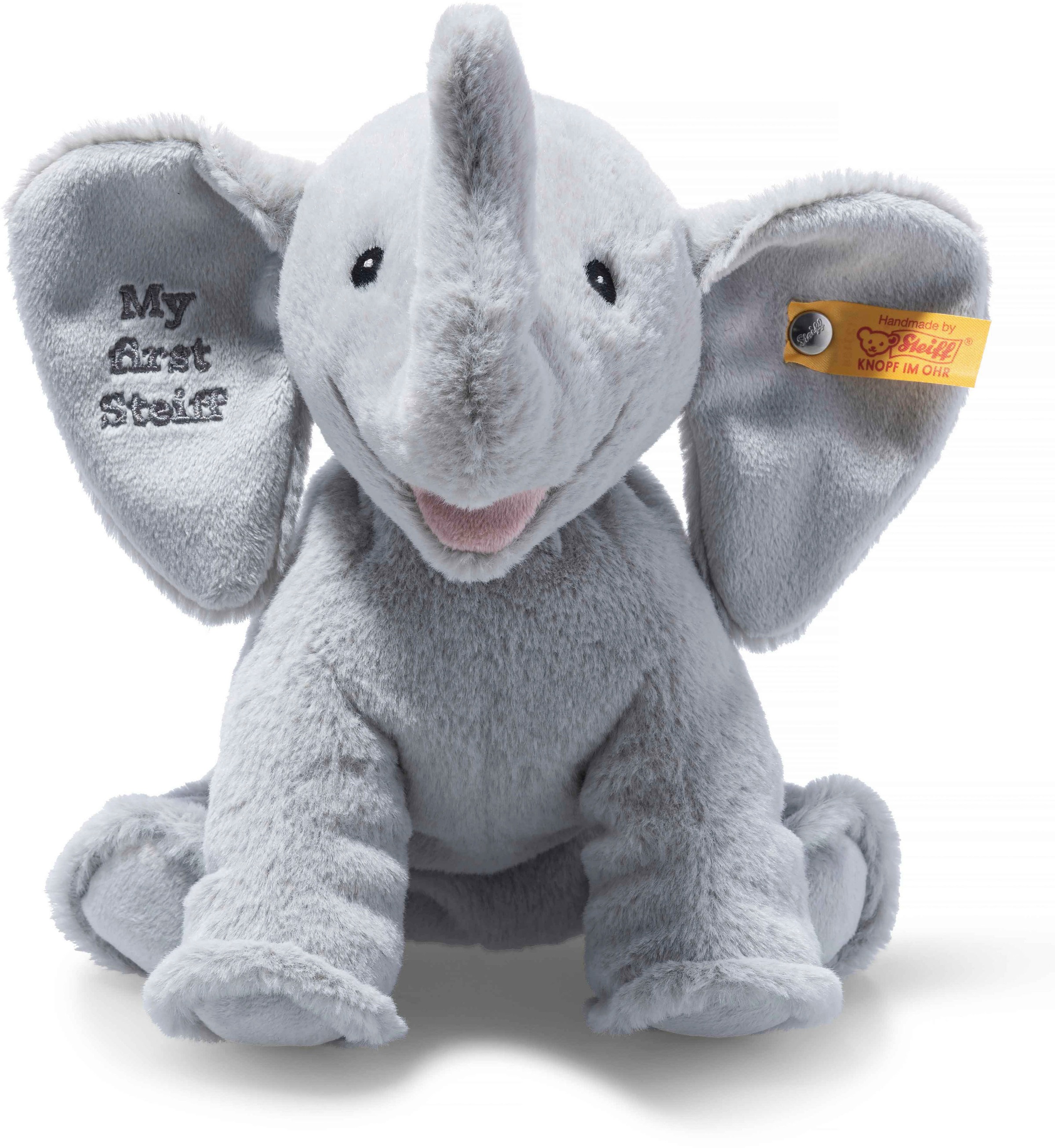 Plüsch-Elefant Kuscheltier – 25 Cm, Weich Grau, Aus Kuscheligem Plüsch, Perfekt Als Geschenk Für Baby & Kind