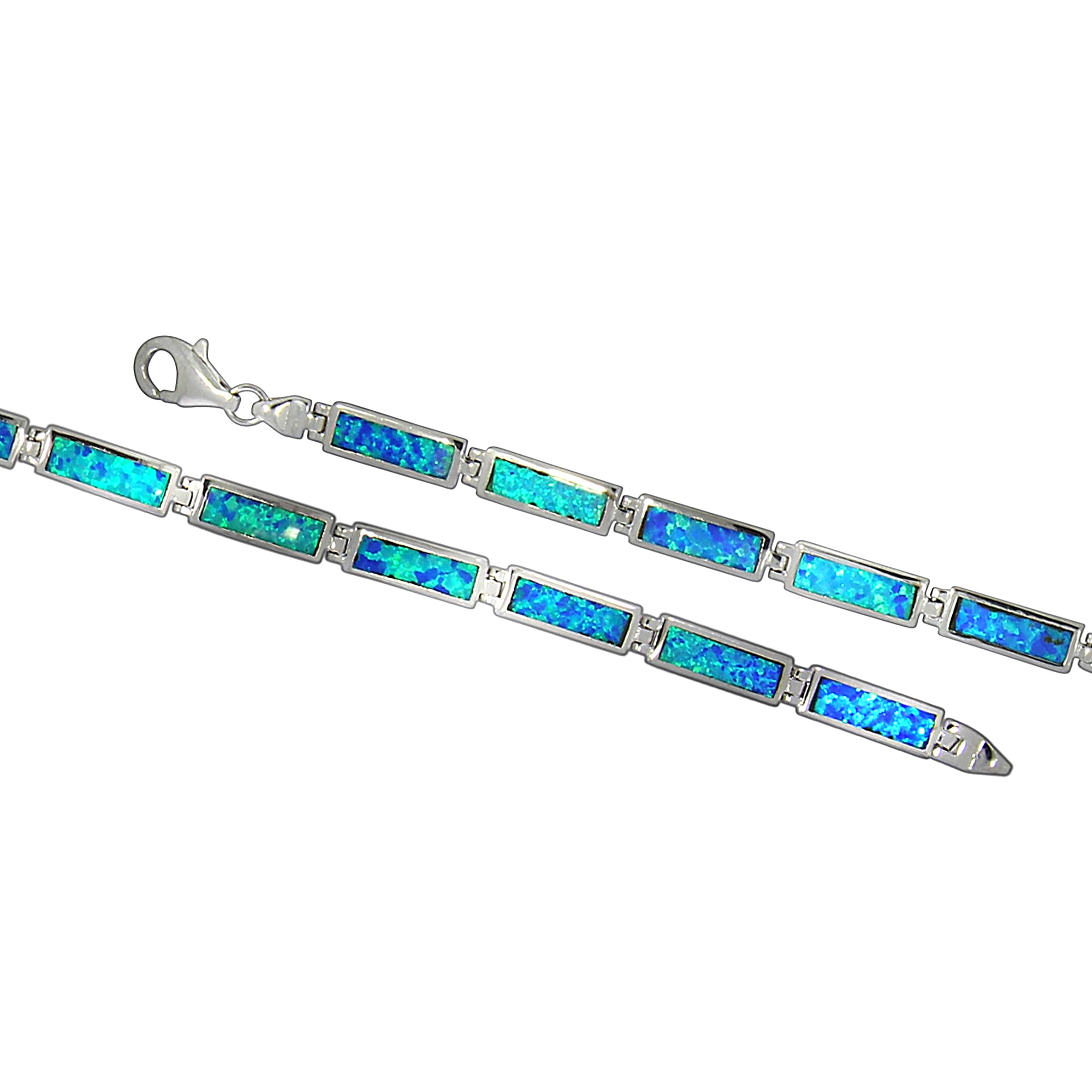 Vivance Armband »925/- Sterling Silber Opal blau« kaufen | BAUR