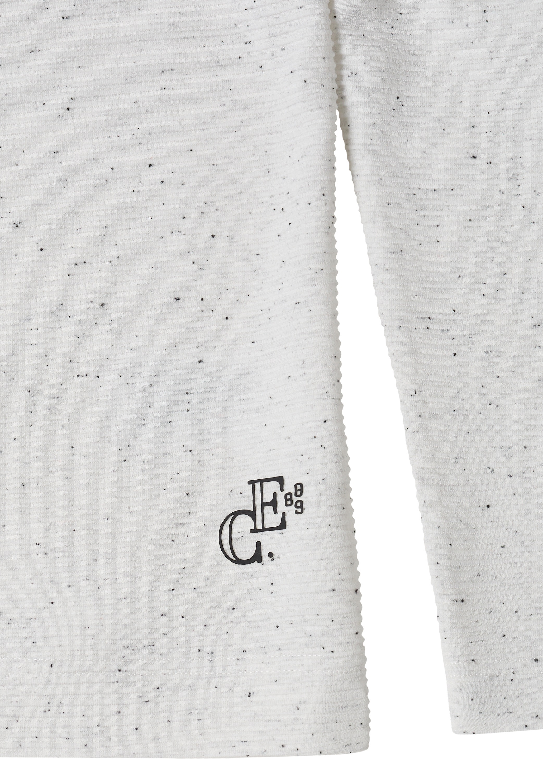 Cecil Langarmshirt mit Tunnelzugband am Kragen