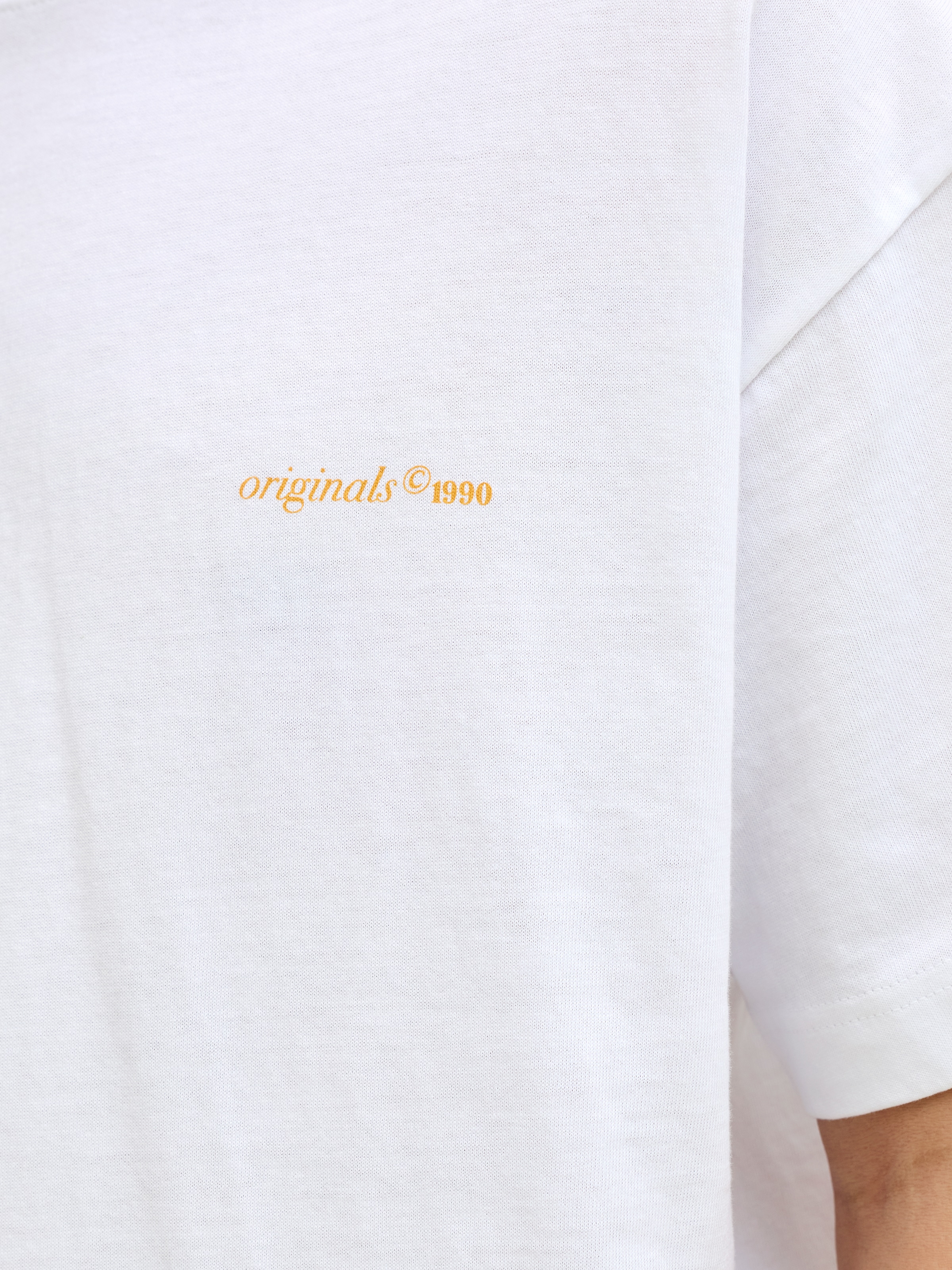 Jack & Jones T-Shirt »JORMONTAUK BACK GRAPHIC TEE SSCN EA26 SN« Baumwolle, locker geschnitten
