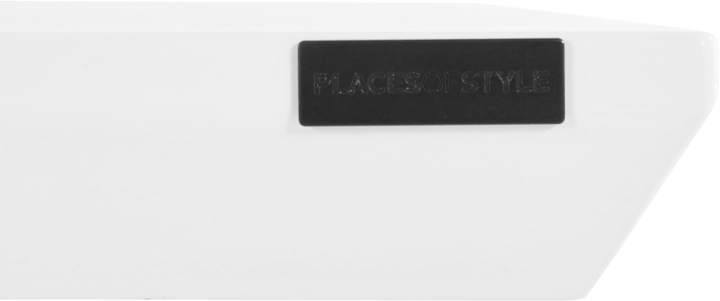 Places of Style Esstisch »Annapolis«, in weiß hochglänzend, in verschiedenen Größen erhältlich, Höhe 77,5 cm