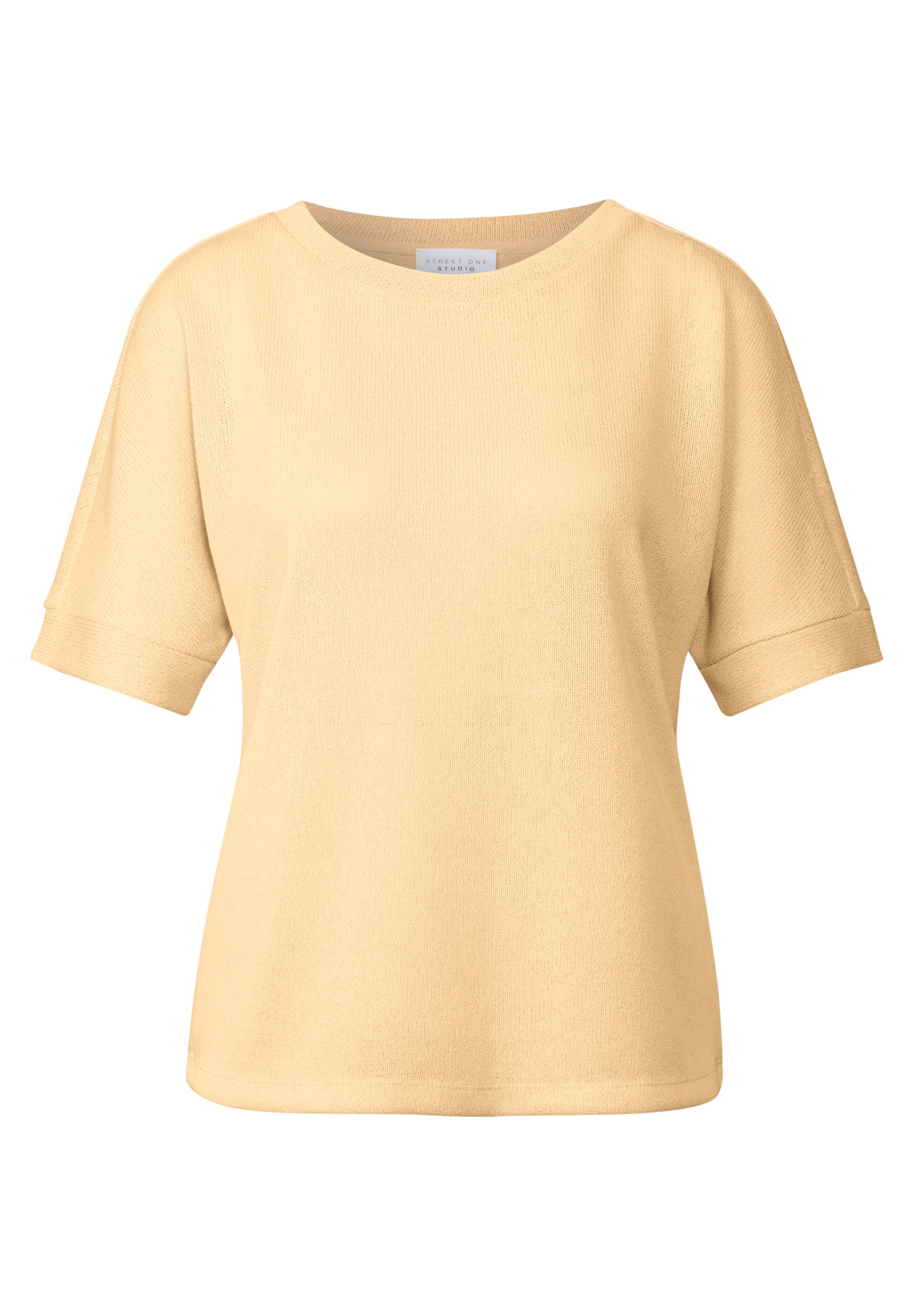 STREET ONE STUDIO T-Shirt, mit U-Boot-Ausschnitt