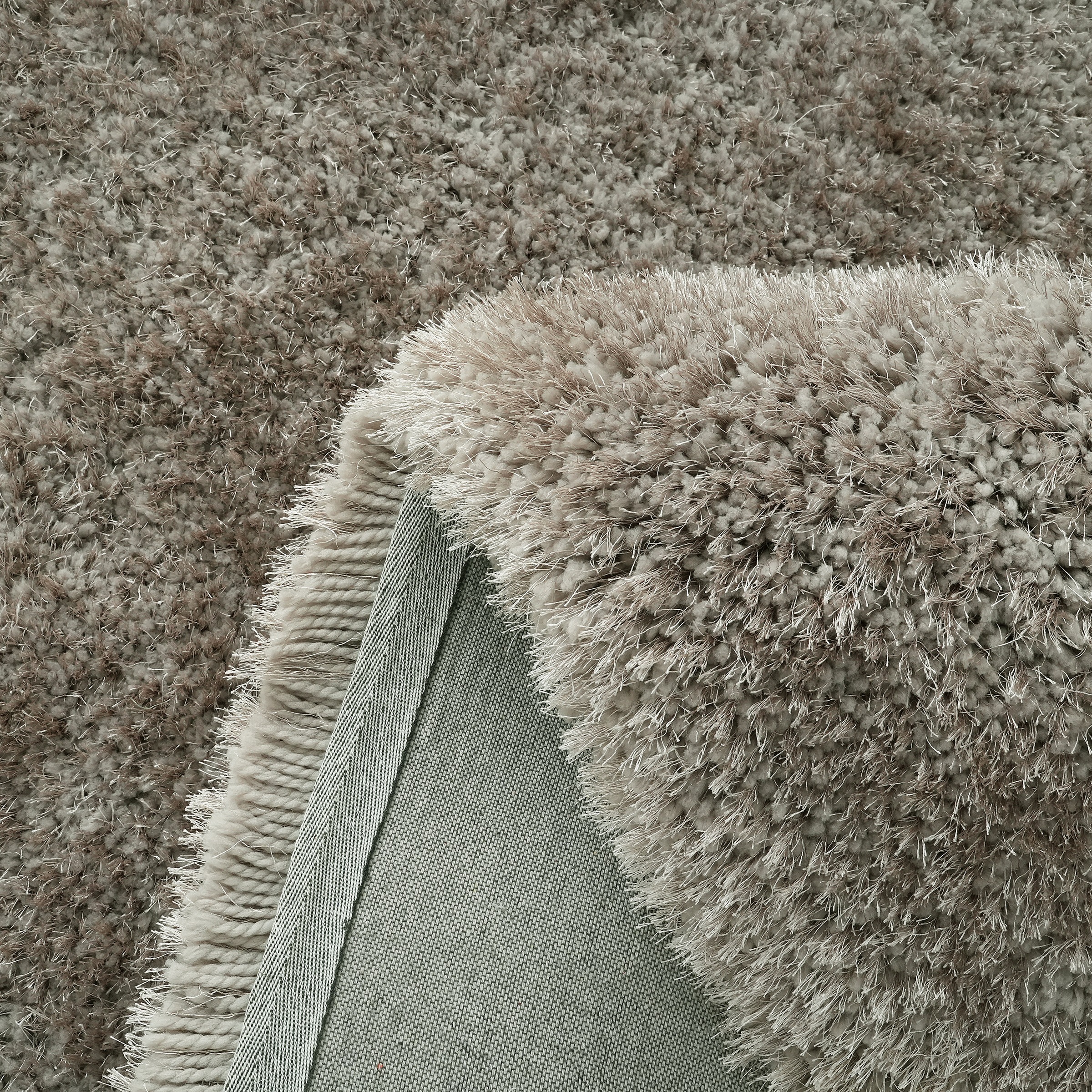 OTTO home Hochflor-Teppich »Micro exclusiv Teppich, sehr hoher Flor, weich durch Mikrofaser« rechteckig 78 mm Höhe sehr weich, flauschig, uni, Wohnzimmer, Schlafzimmer