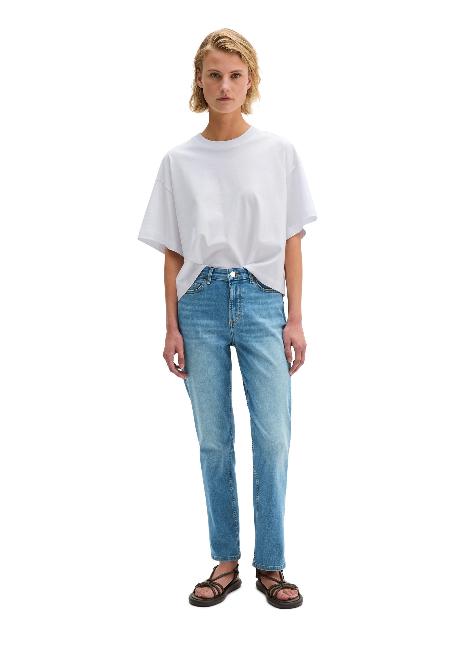 Marc O'Polo Regular-fit-Jeans »aus leichtem Stretch-Denim«