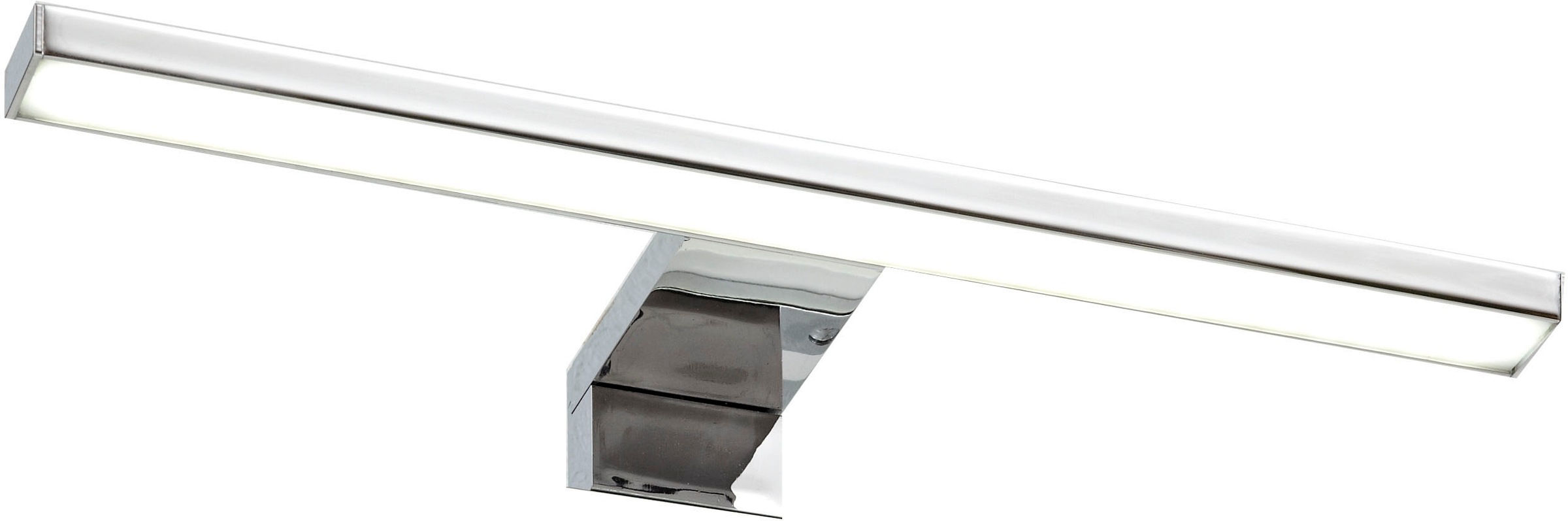 Saphir Badmöbel-Set »Quickset 928 2-teilig, Waschbeckenunterschrank mit LED-Spiegel«, (3 St.), Waschplatz 60 cm breit, 2 Türen, Weiß Glanz, Knopf-Griffe, Bad-Set