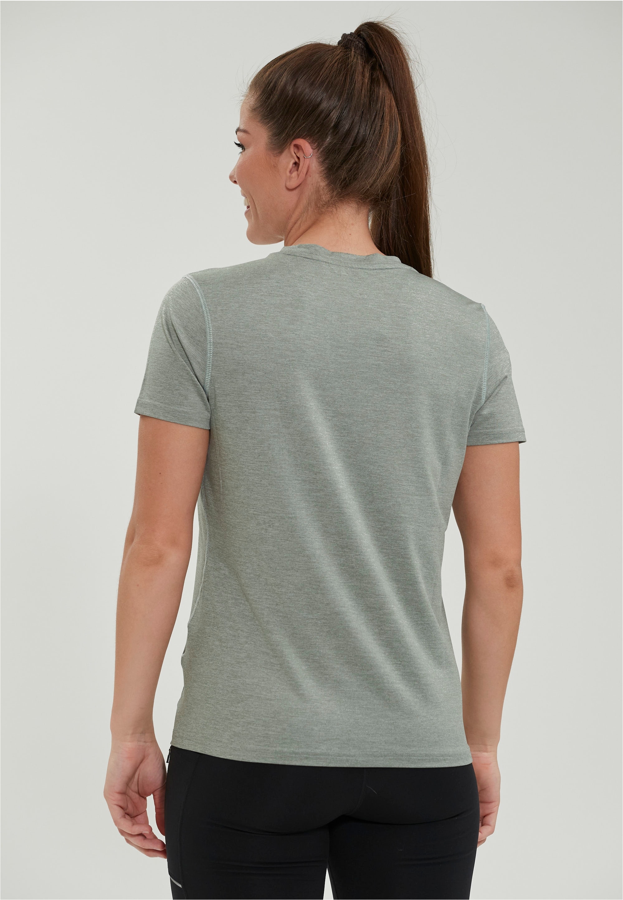 ENDURANCE Funktionsshirt »WANGE MELANGE«, (1 tlg.), mit innovativer QUICK DRY-Technologie