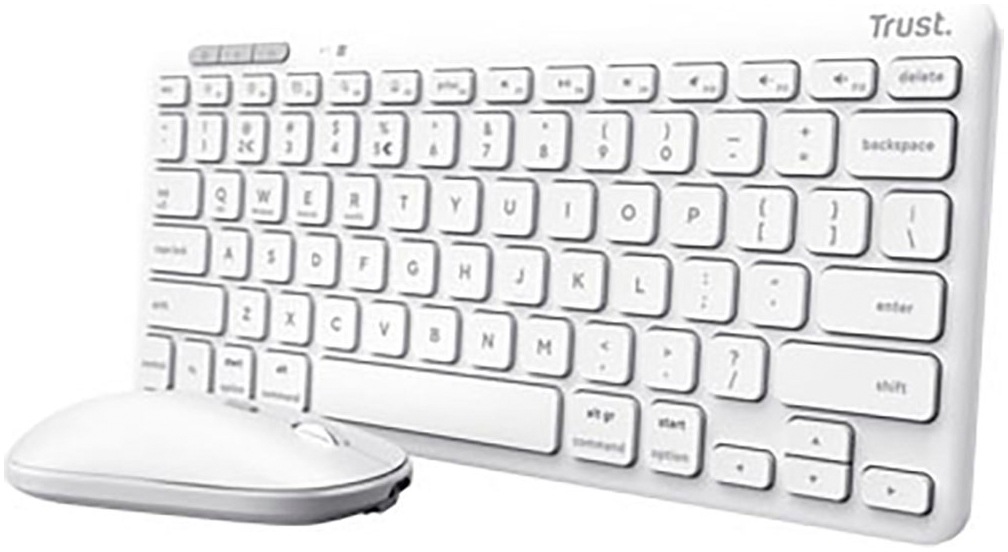 Trust Tastatur- und Maus-Set »Lyra Multi-Device Wireless«