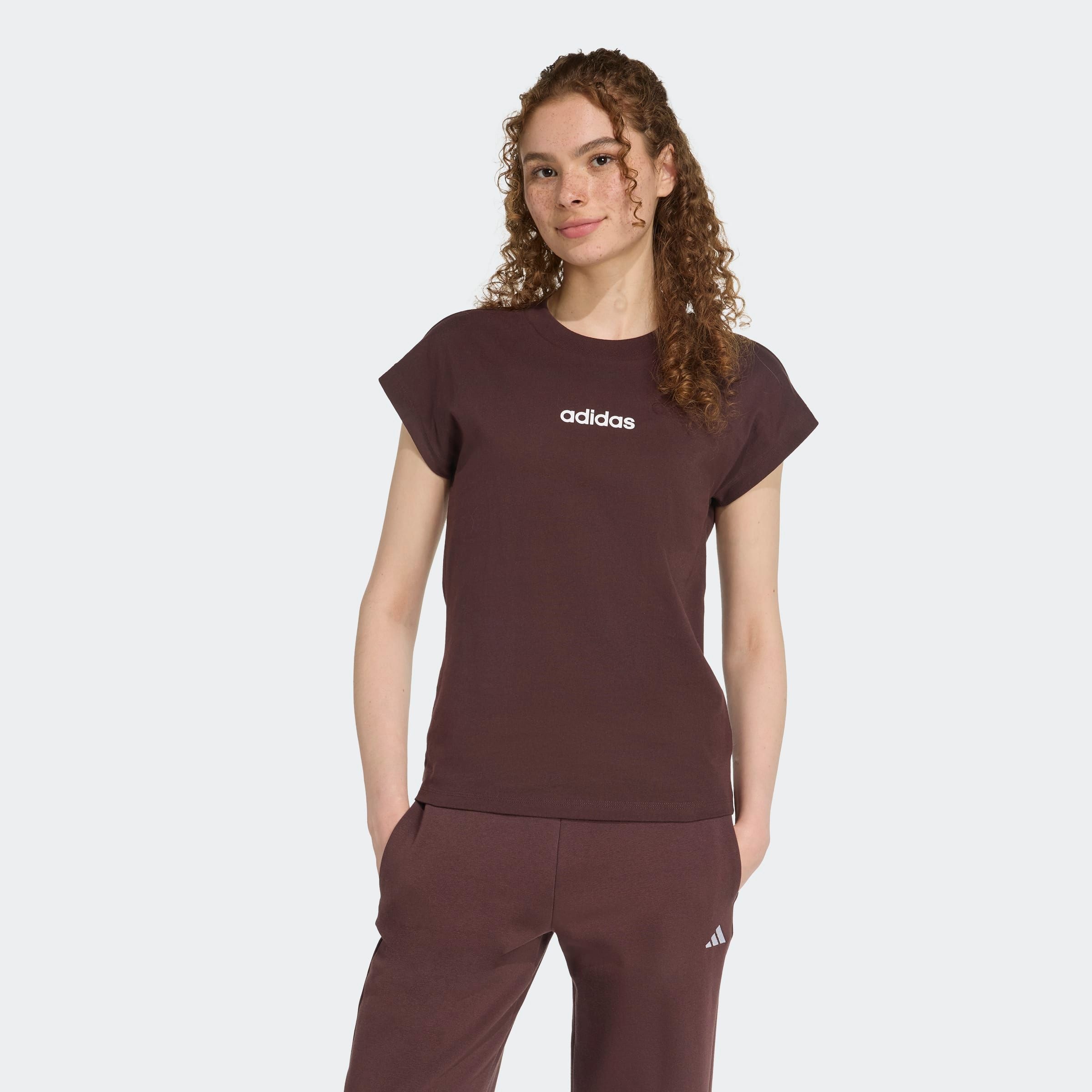 adidas Sportswear T-Shirt "W LIN SJ T", Basic T-Shirt aus weichem Material günstig online kaufen