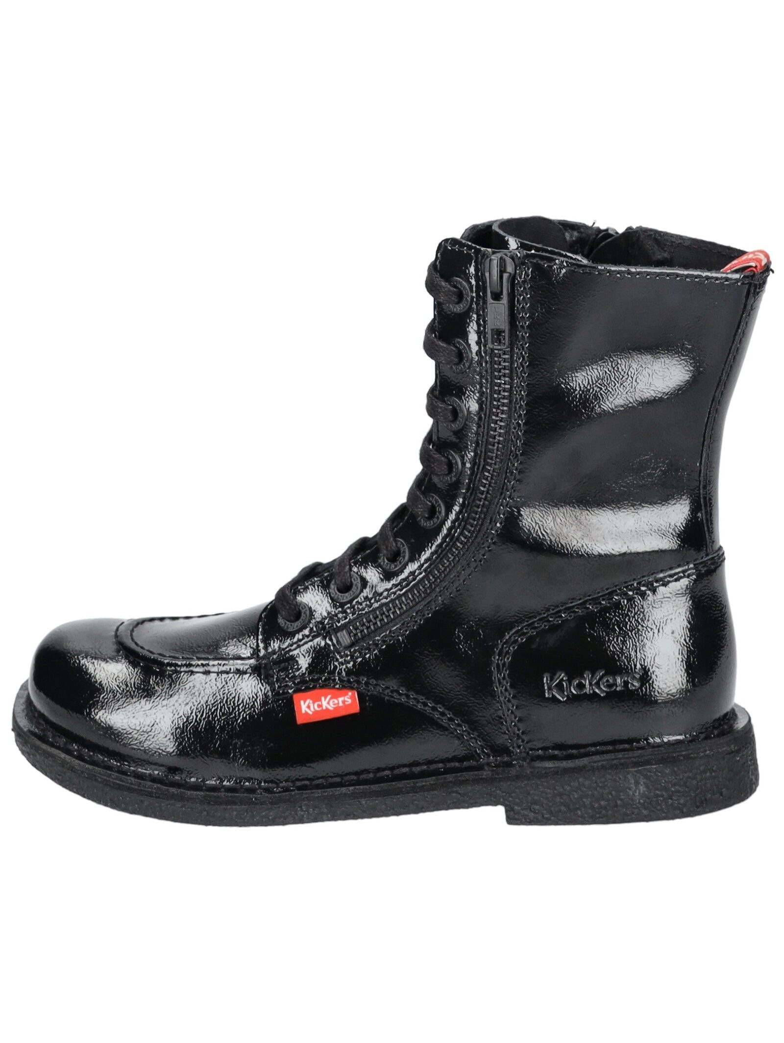 Kickers Schnürstiefelette "Kickers Stiefelette Leder" günstig online kaufen