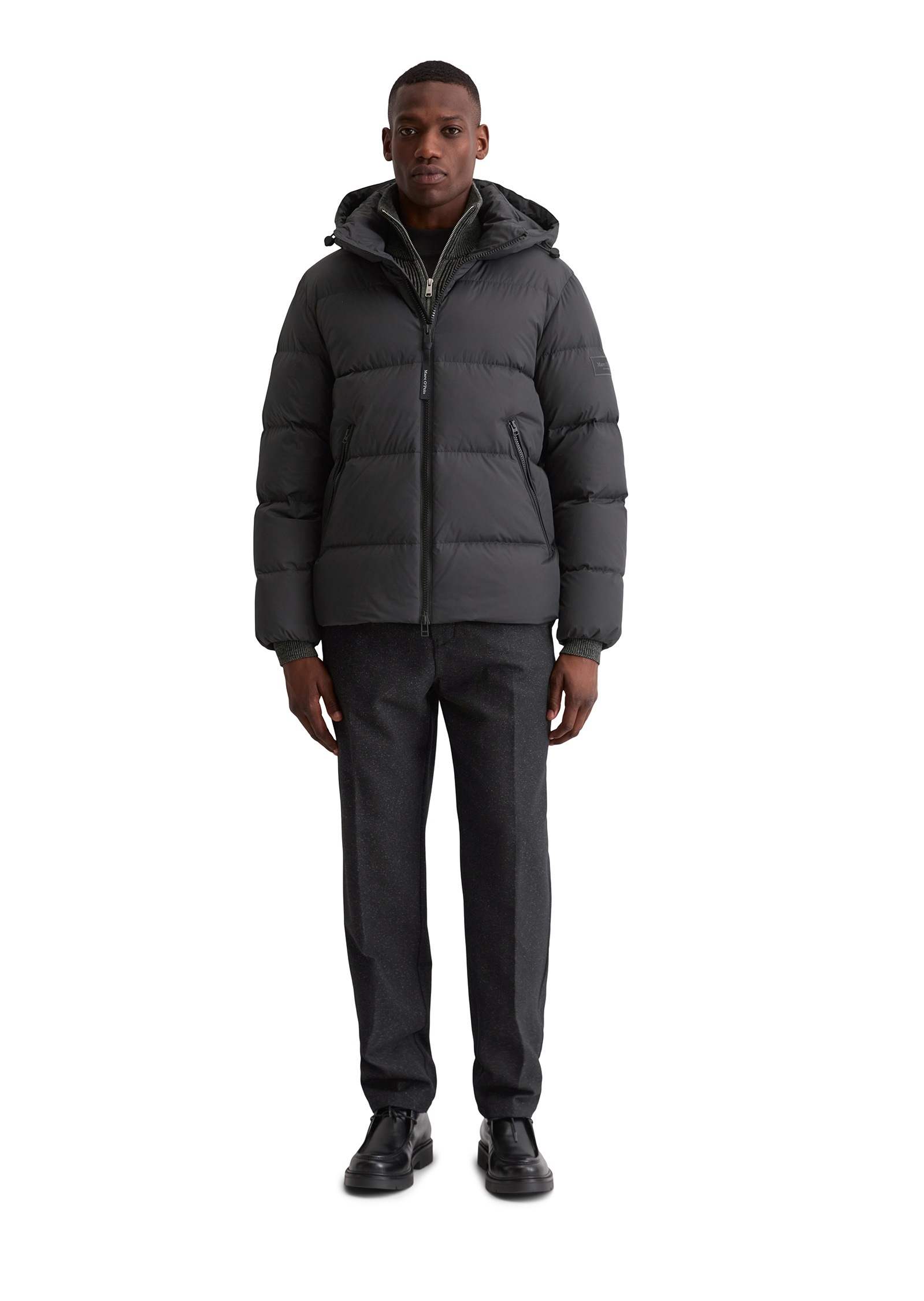 Marc O'Polo Outdoorjacke »mit abnehmbarer Kapuze«, ohne Kapuze