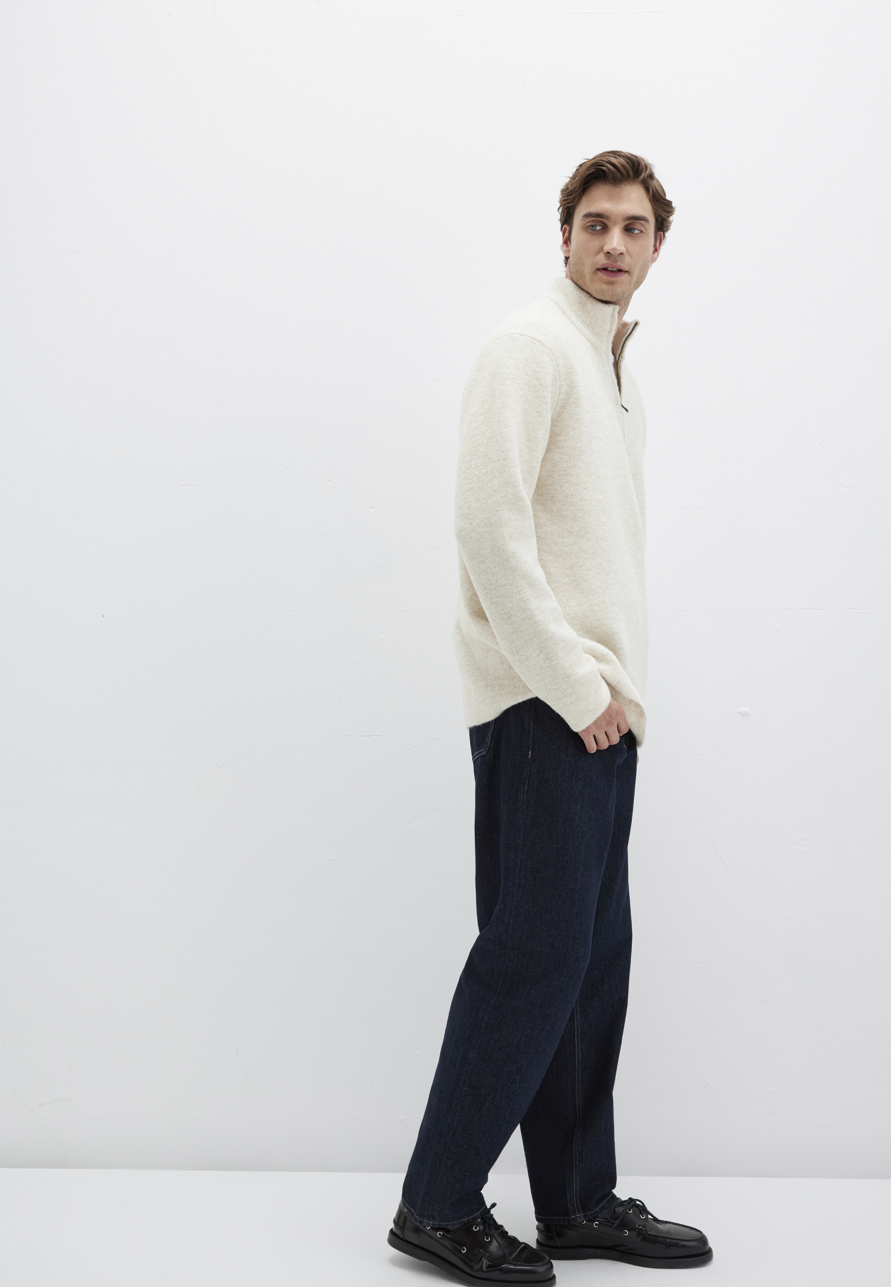 Mavi Troyer »HALF ZIP SWEATER«
