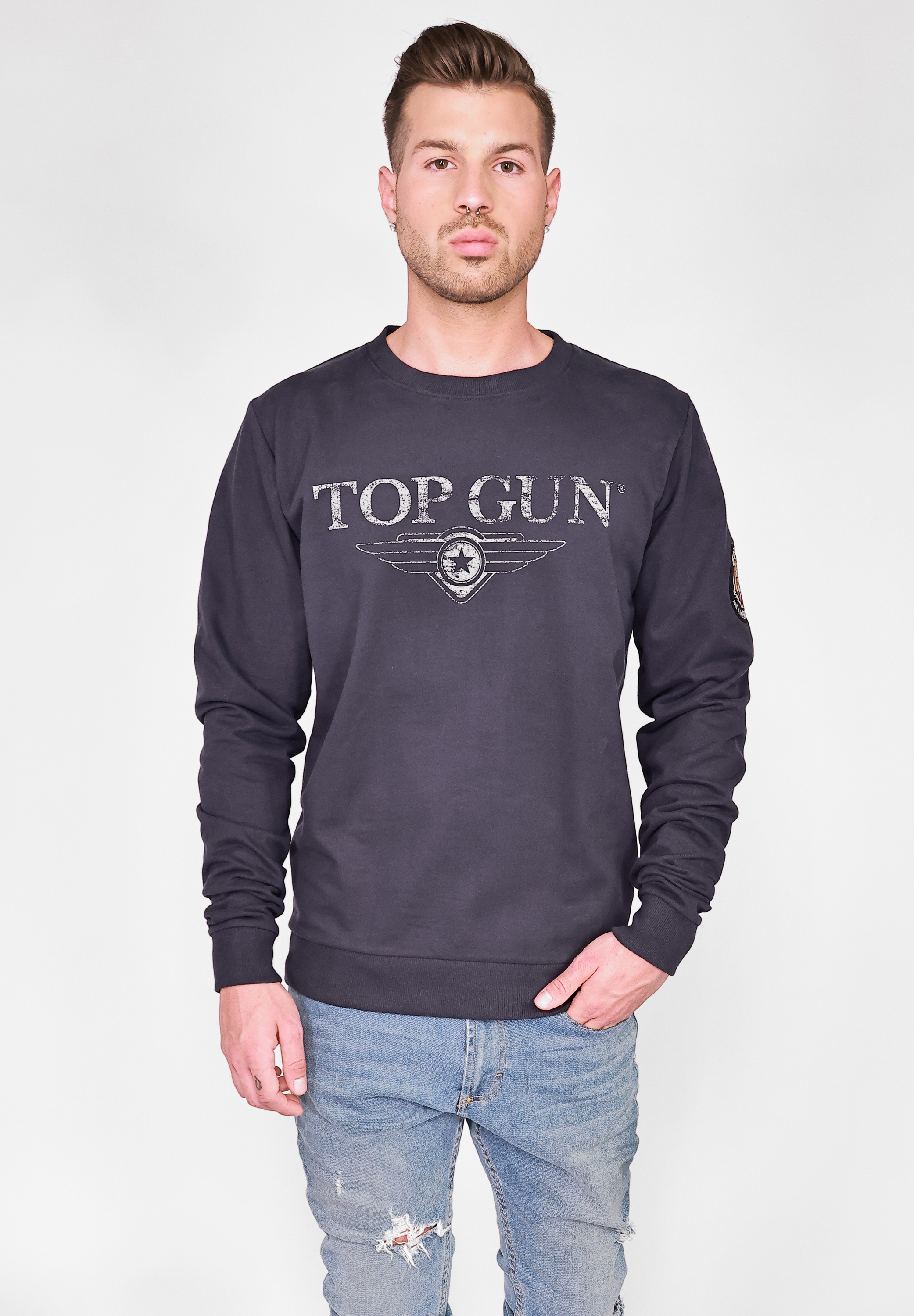 TOP GUN Sweater »TG20213005«