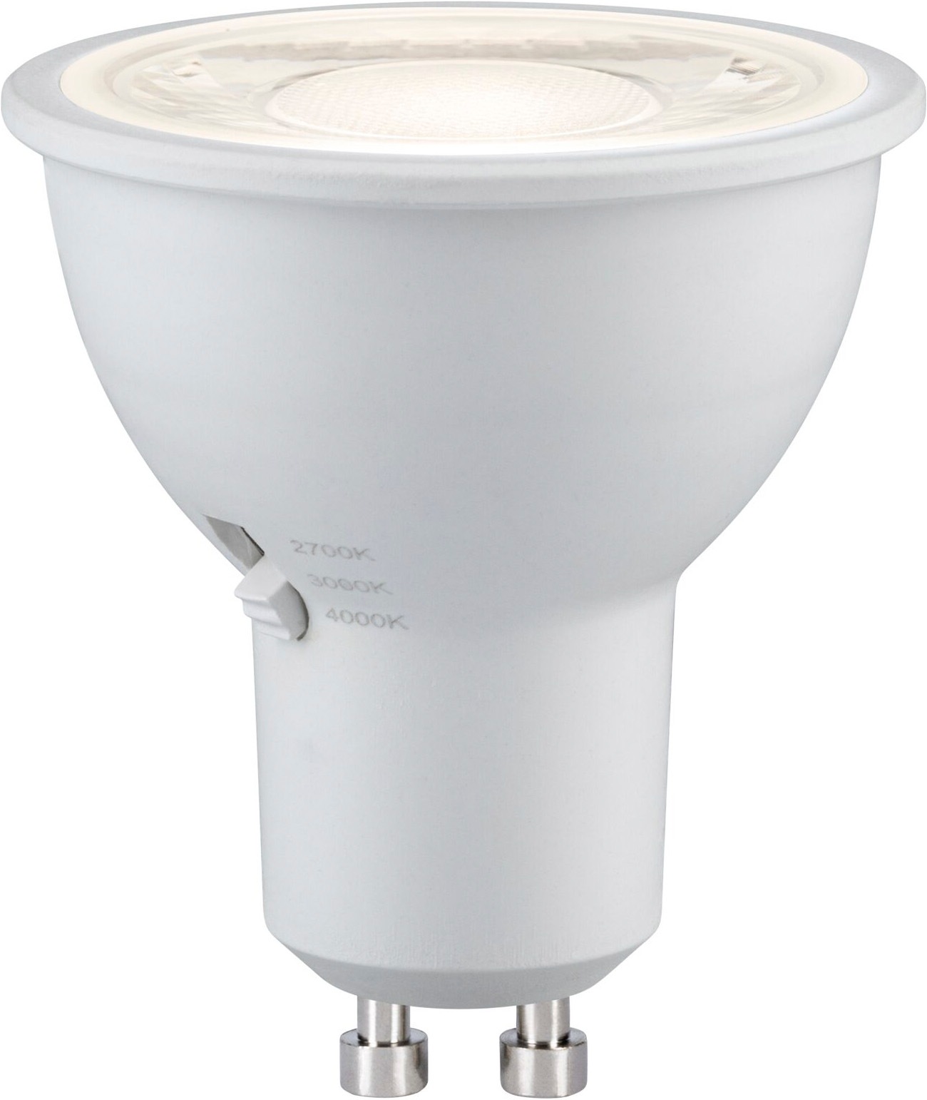 Paulmann LED-Leuchtmittel »650lm 3CCT DipSwitch 50° dim 6,9W 230V« GU10 1 Stk. Farbwechsler White Select