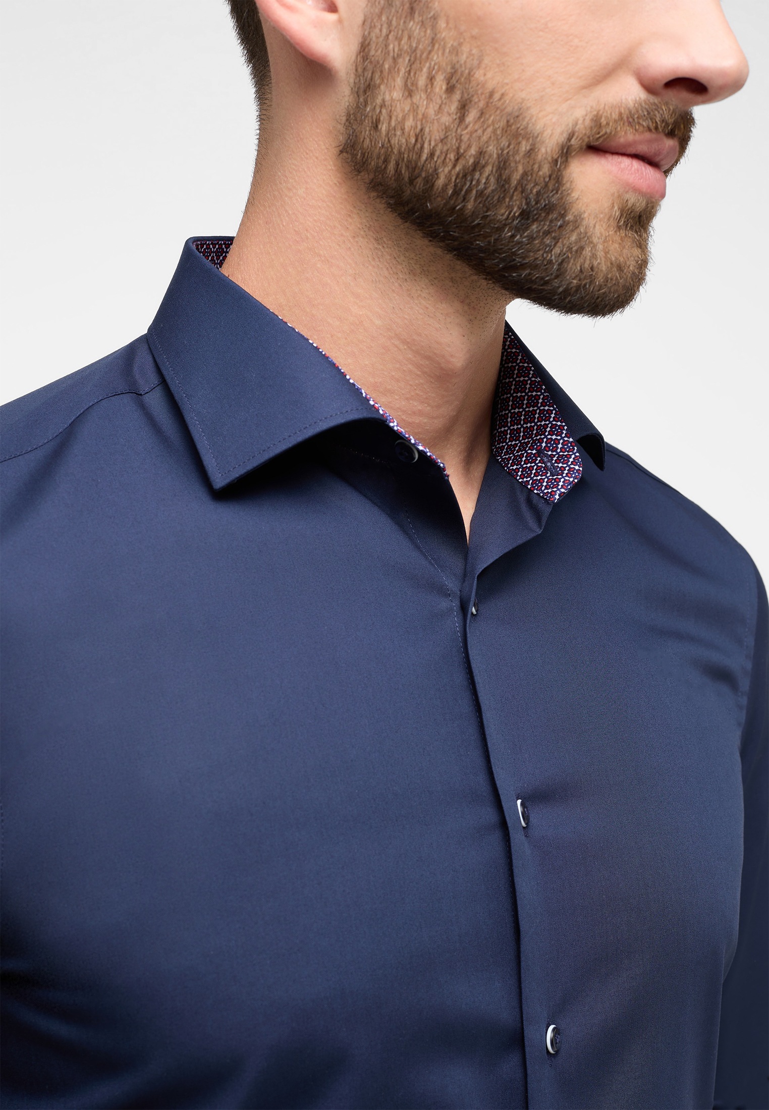 Eterna Langarmhemd »SLIM FIT«