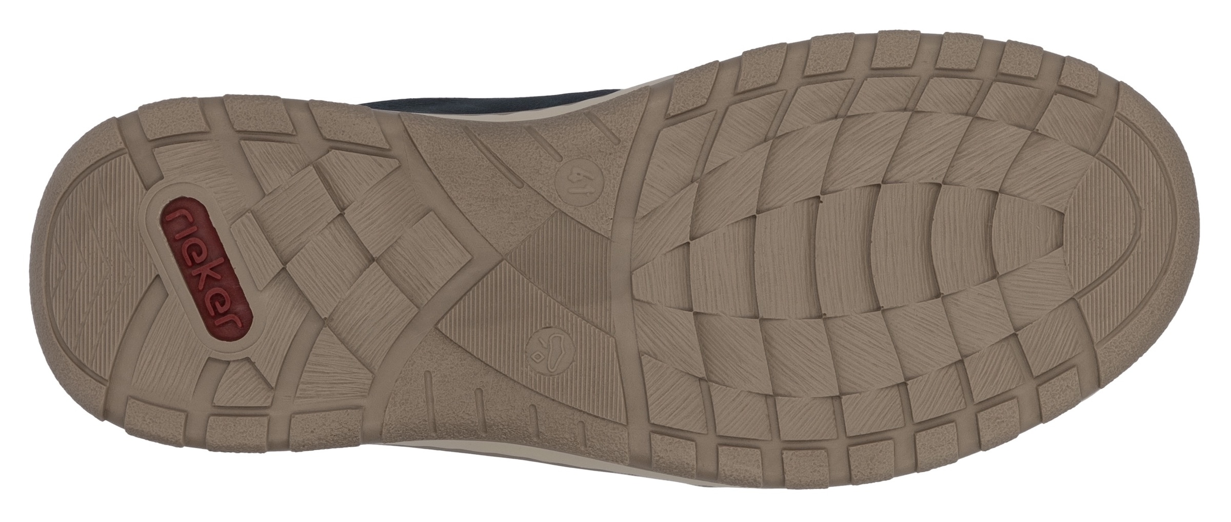 Rieker Slipper, Slip-on-Sneaker, Freizeitschuh, Halbschuh mit Gummizug