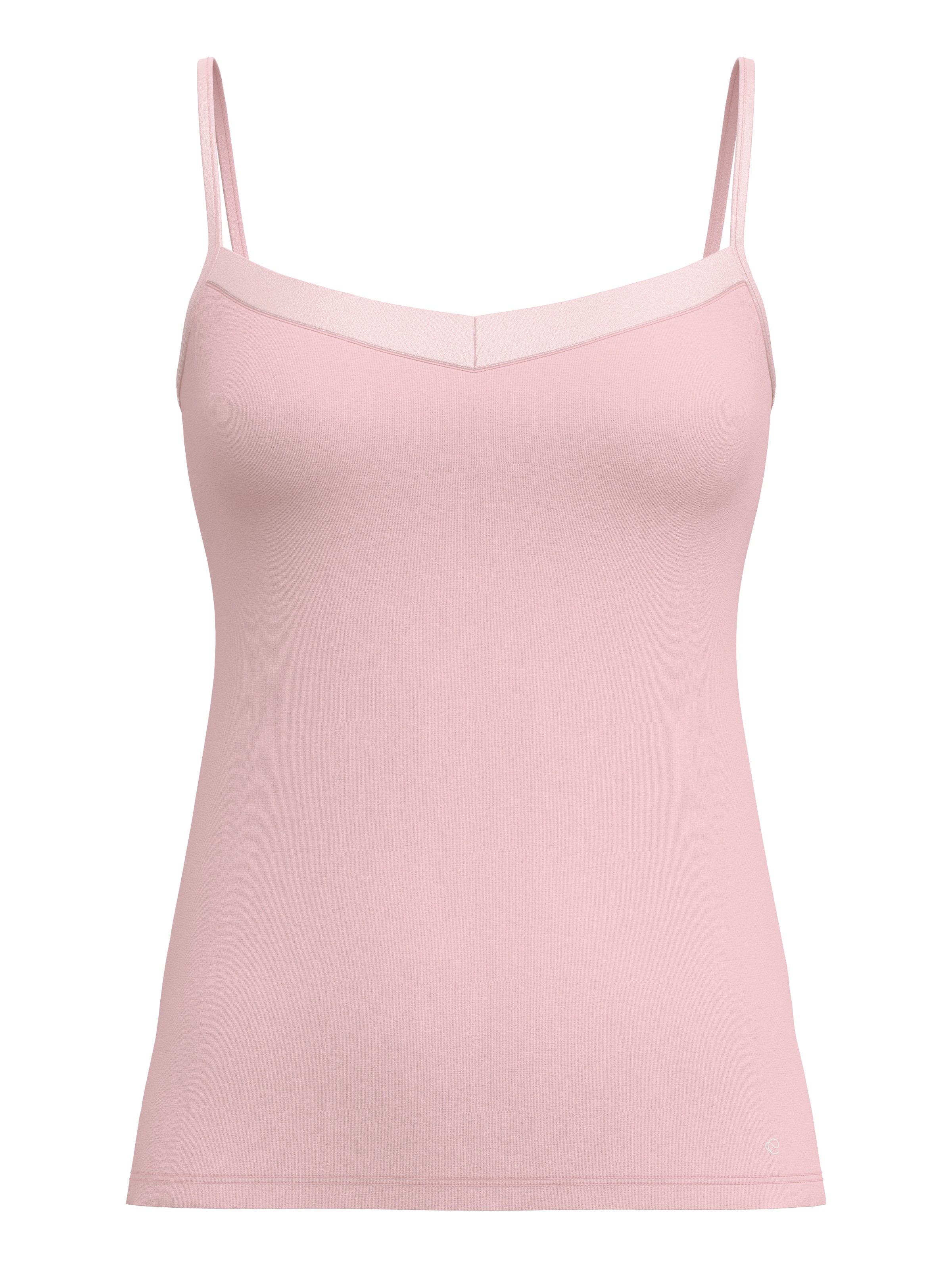 CALIDA Spaghettitop "Cate", Satin-Einsatz, Single Jersey Qualität, elastisc günstig online kaufen