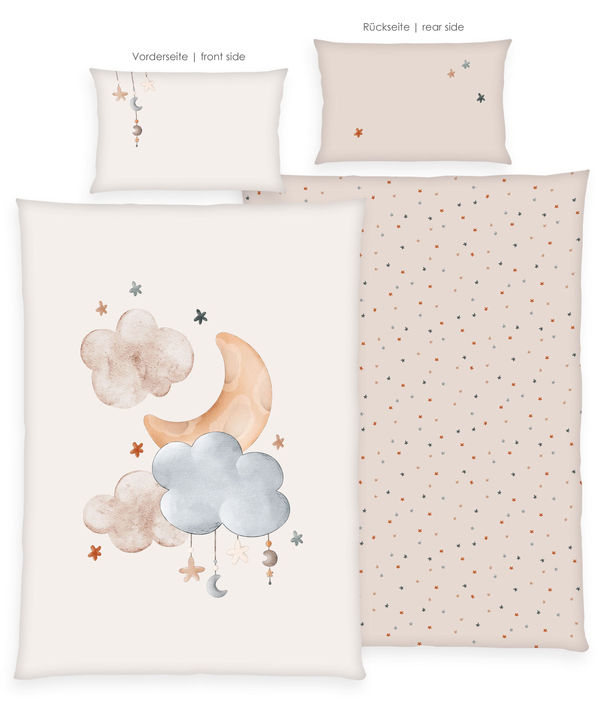 Baby Best Babybettwäsche "BabyBest Moon and Stars" 2 Stk. tlg. günstig online kaufen