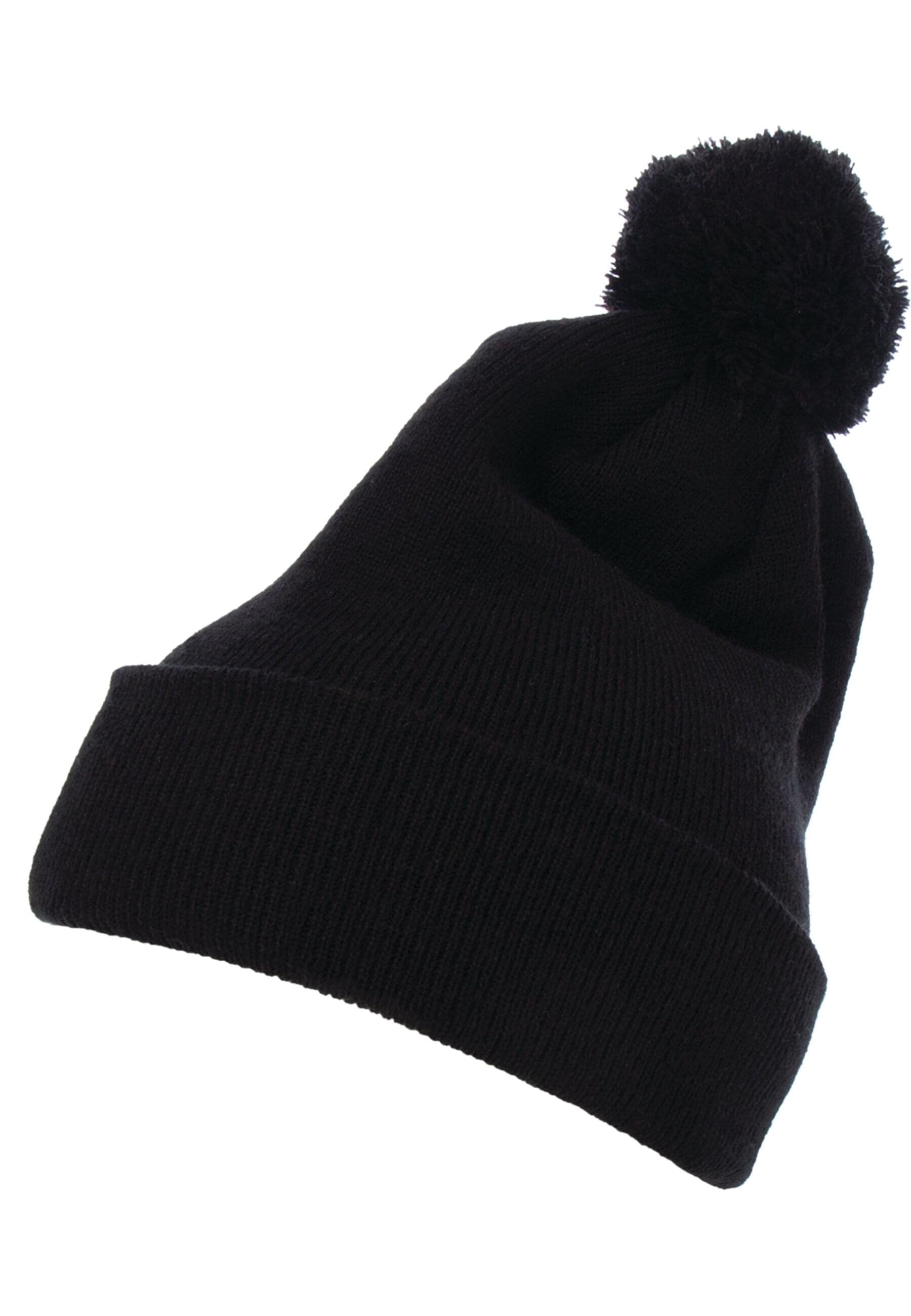 Flexfit Beanie "Flexfit Cuffed Pom Pom Knit Beanie", (1 St.)