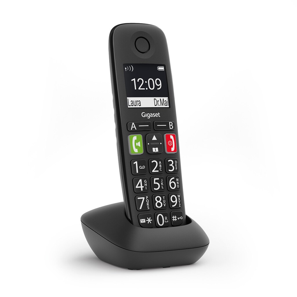 Gigaset Schnurloses DECT-Telefon »E290HX«, (Mobilteile: 1)