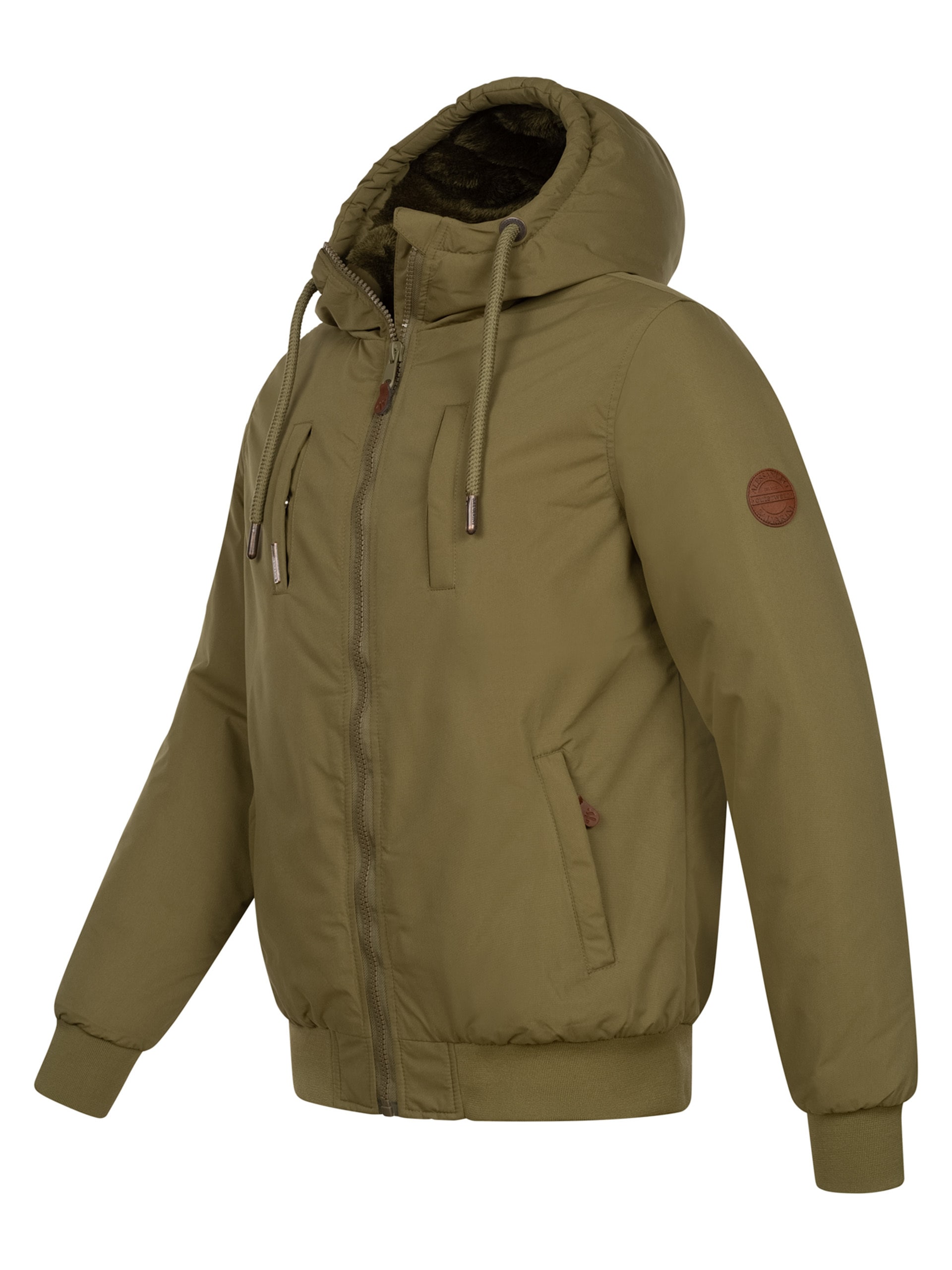 Alessandro Salvarini Winterjacke »ASWeighty«, mit weichem Teddyfell innen