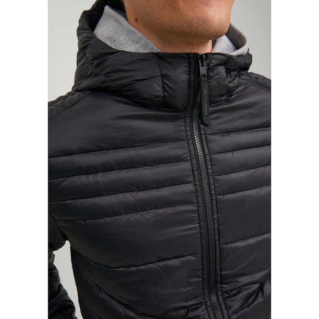 Jack & Jones Steppjacke »HERO PUFFER HOOD«, mit Kapuze