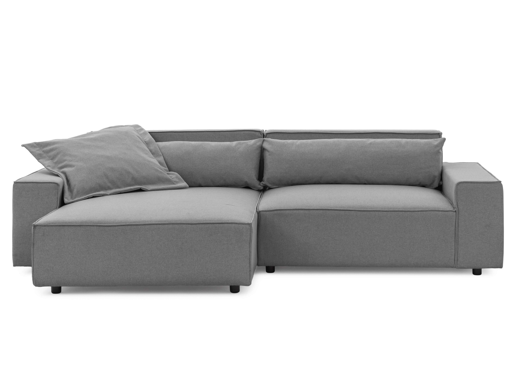 OTTO home Ecksofa "KINLEE Design-Sofa mit Recamiere rechts/links, Maße B/T/ günstig online kaufen