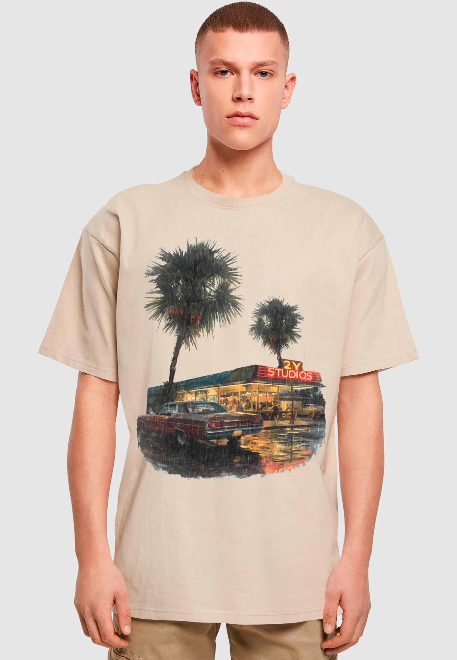 2Y Studios T-Shirt »2Y Studios Herren BISTRO TEE«, (1 tlg.)