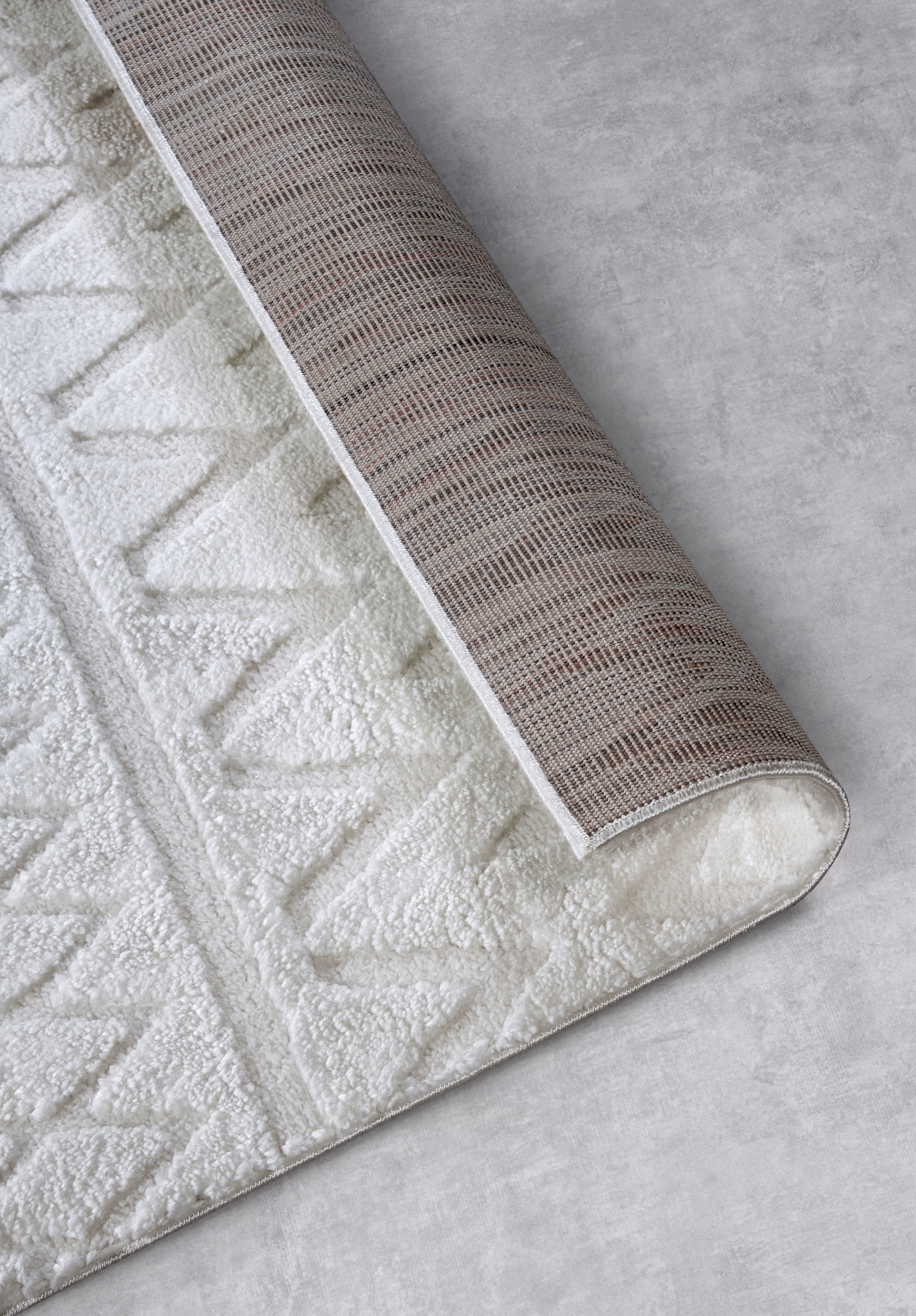 ELLE DECORATION Designteppich »Itinerance«, rechteckig, 18 mm Höhe, Hochflor, Shaggy, Läufer, weich, Langflor, modern, Hoch Tief Effekt