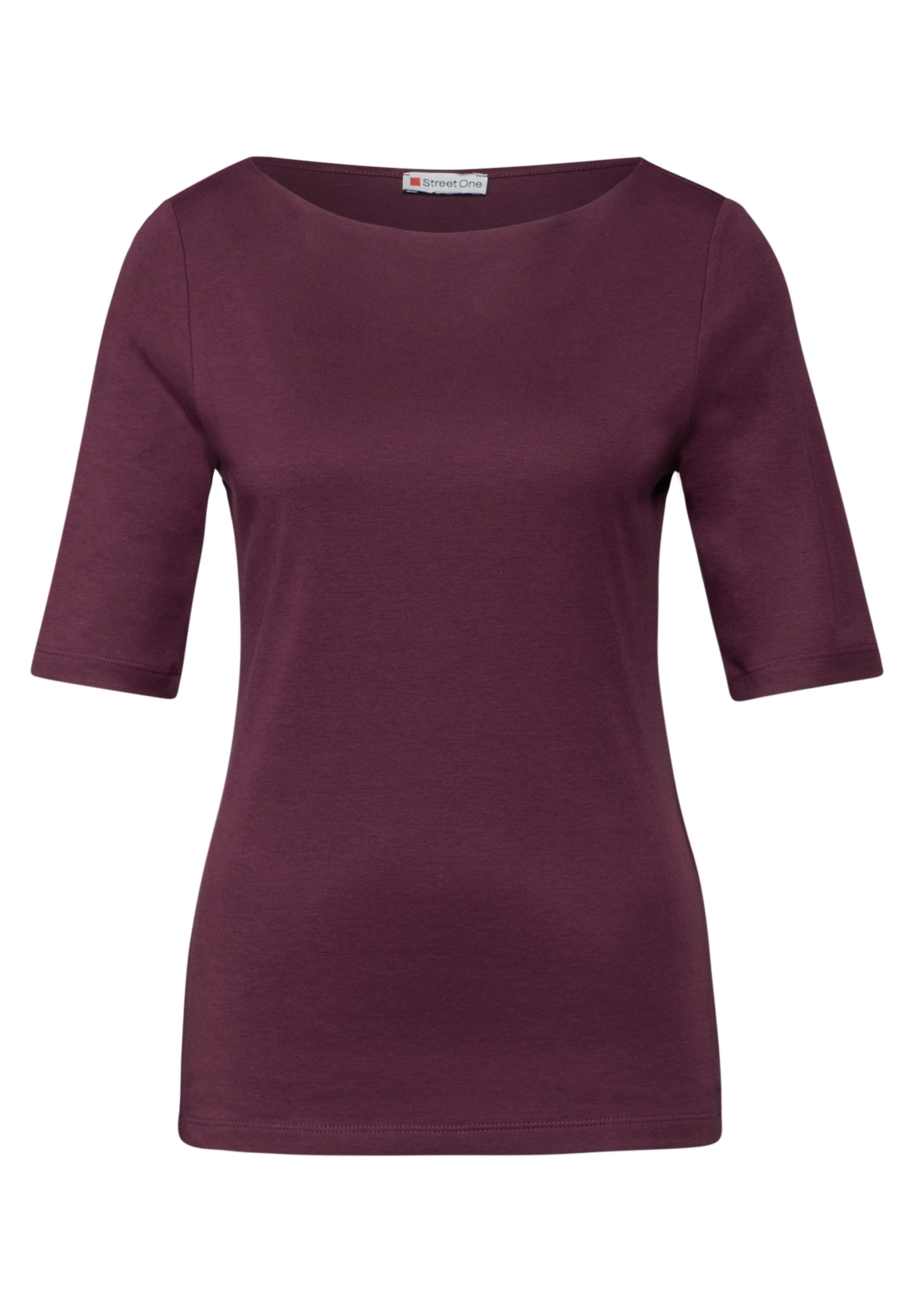STREET ONE T-Shirt »Style Lanea«, mit U-Boot Ausschnitt