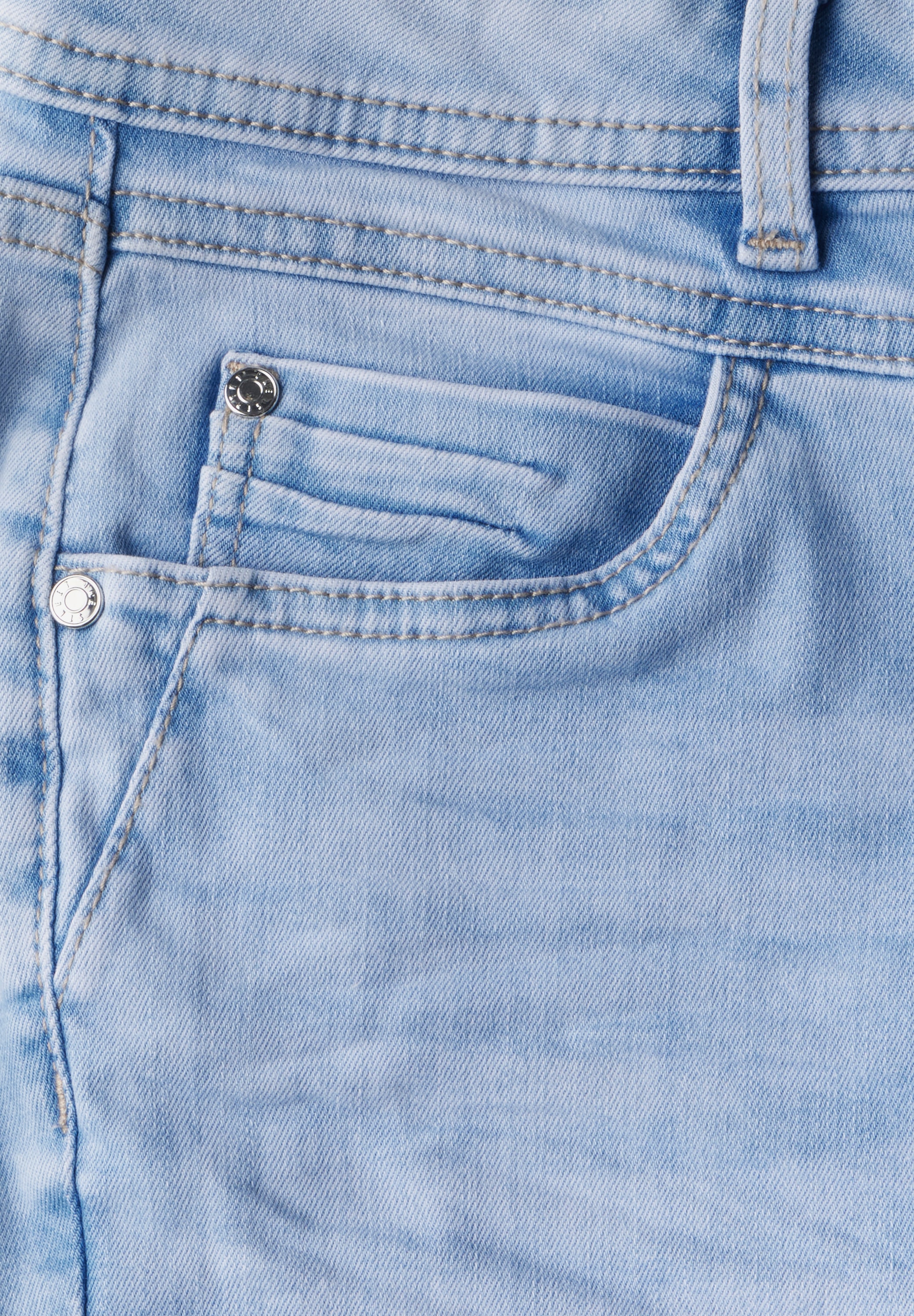 STREET ONE Comfort-fit-Jeans, Middle Waist