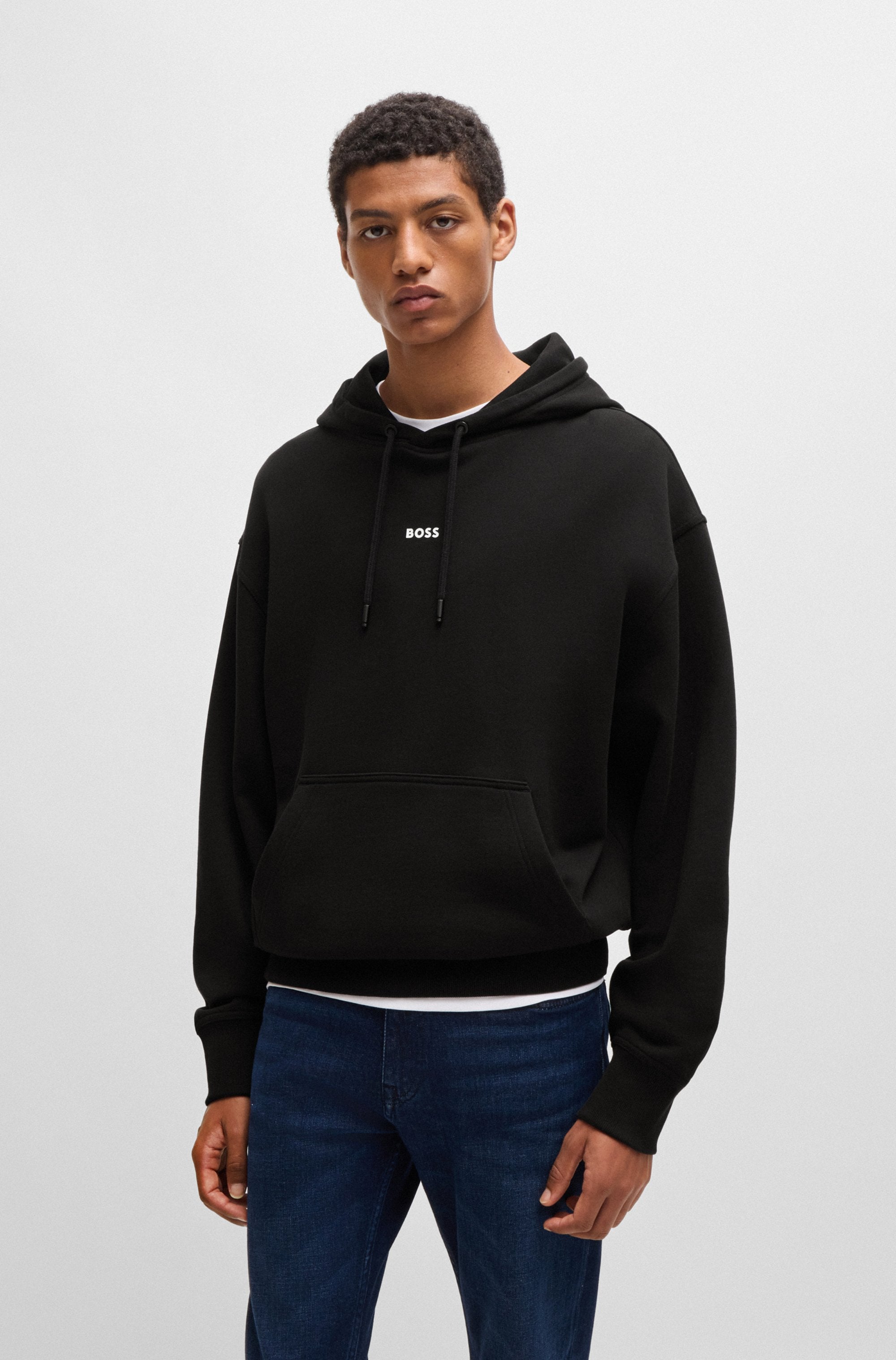 BOSS ORANGE Kapuzensweatshirt »WeSmallhood«, mit Kängurutasche