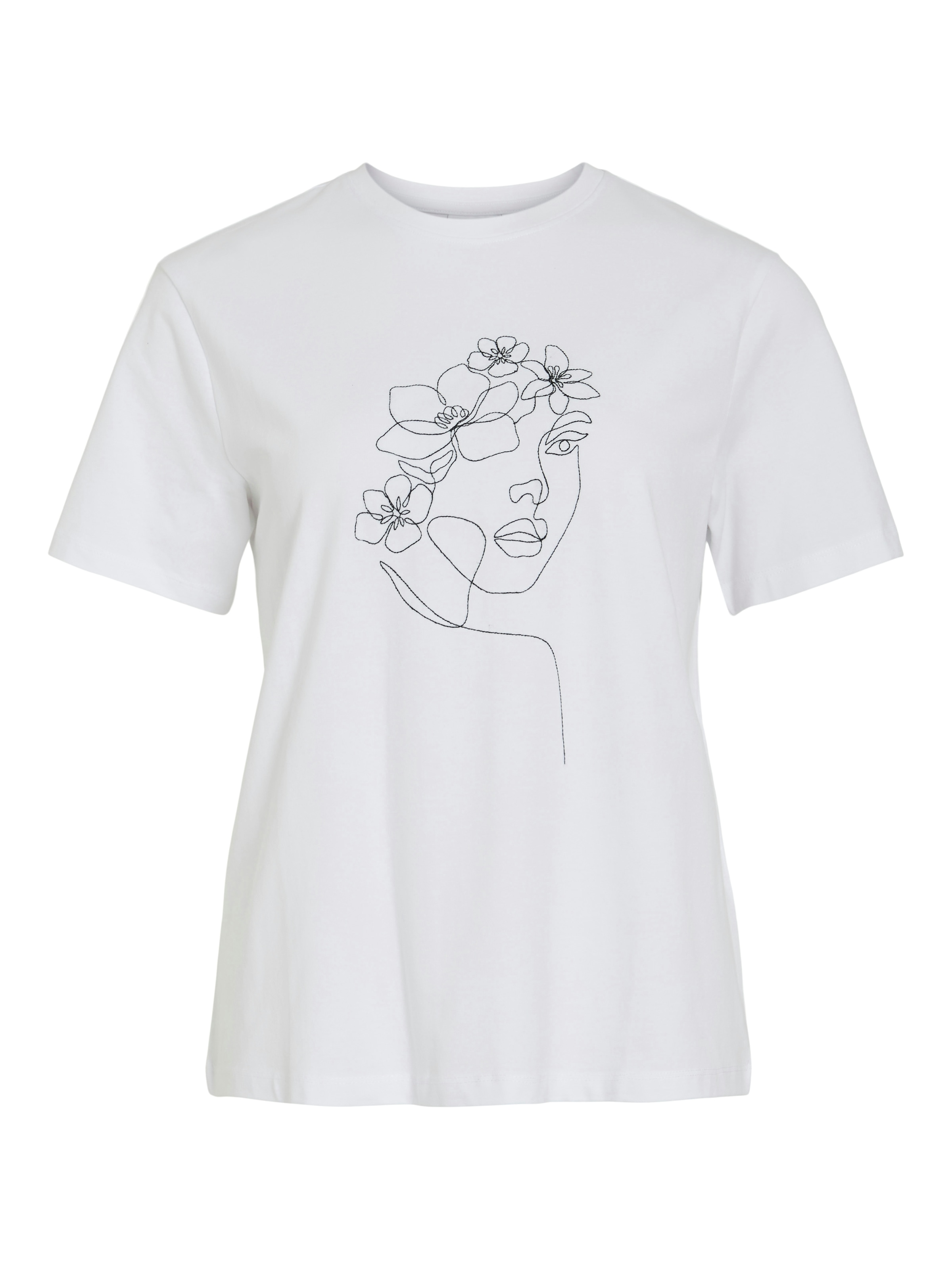 Vila Kurzarmshirt "VINORA S/S T-SHIRT - NOOS" günstig online kaufen