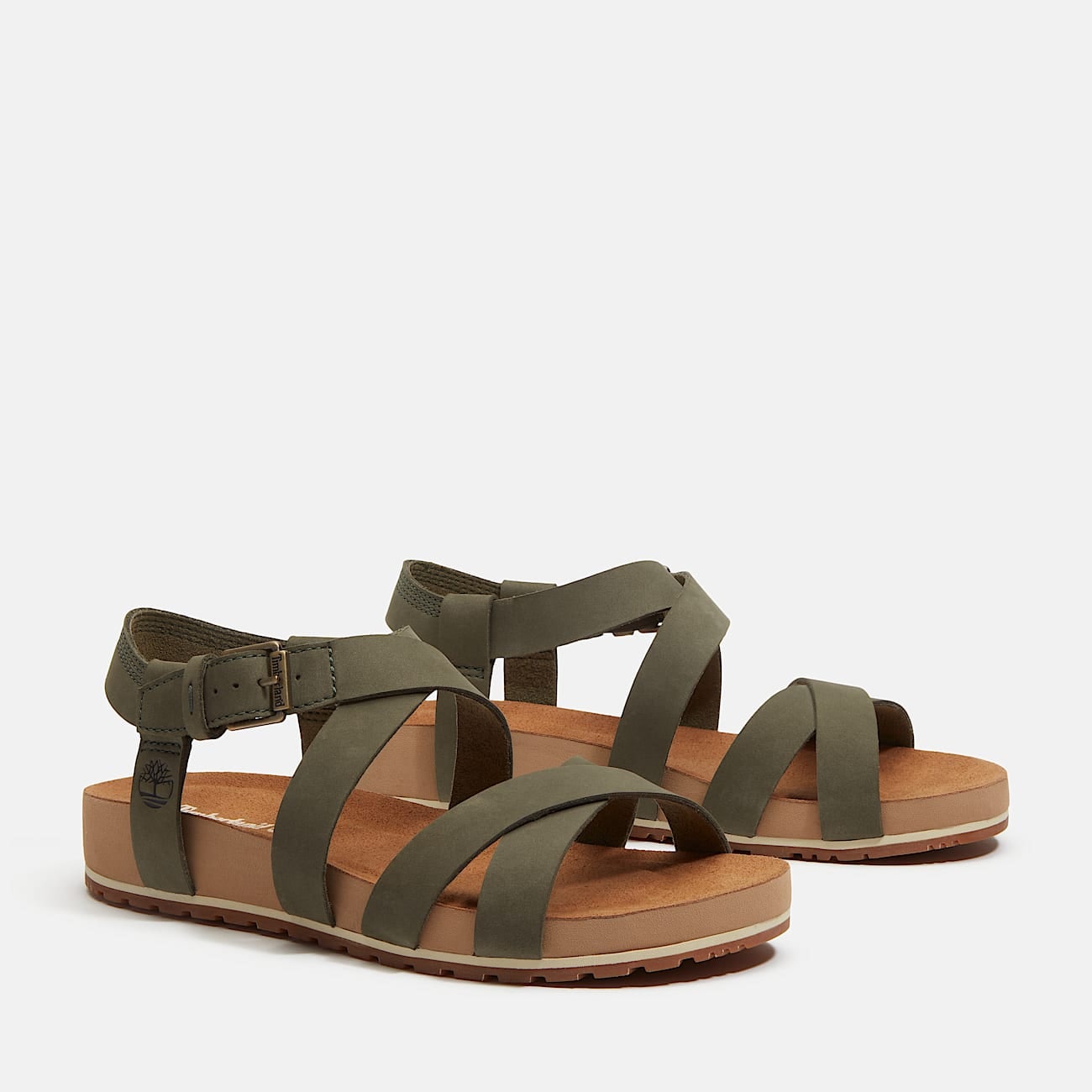 Timberland Sandale "MALIBU WAVES BACKSTRAP SANDAL" aus Leder günstig online kaufen