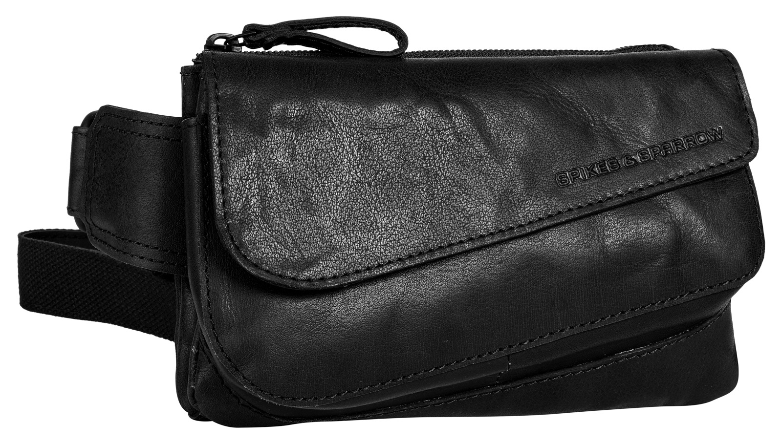 Spikes & Sparrow Gürteltasche echt Leder günstig online kaufen