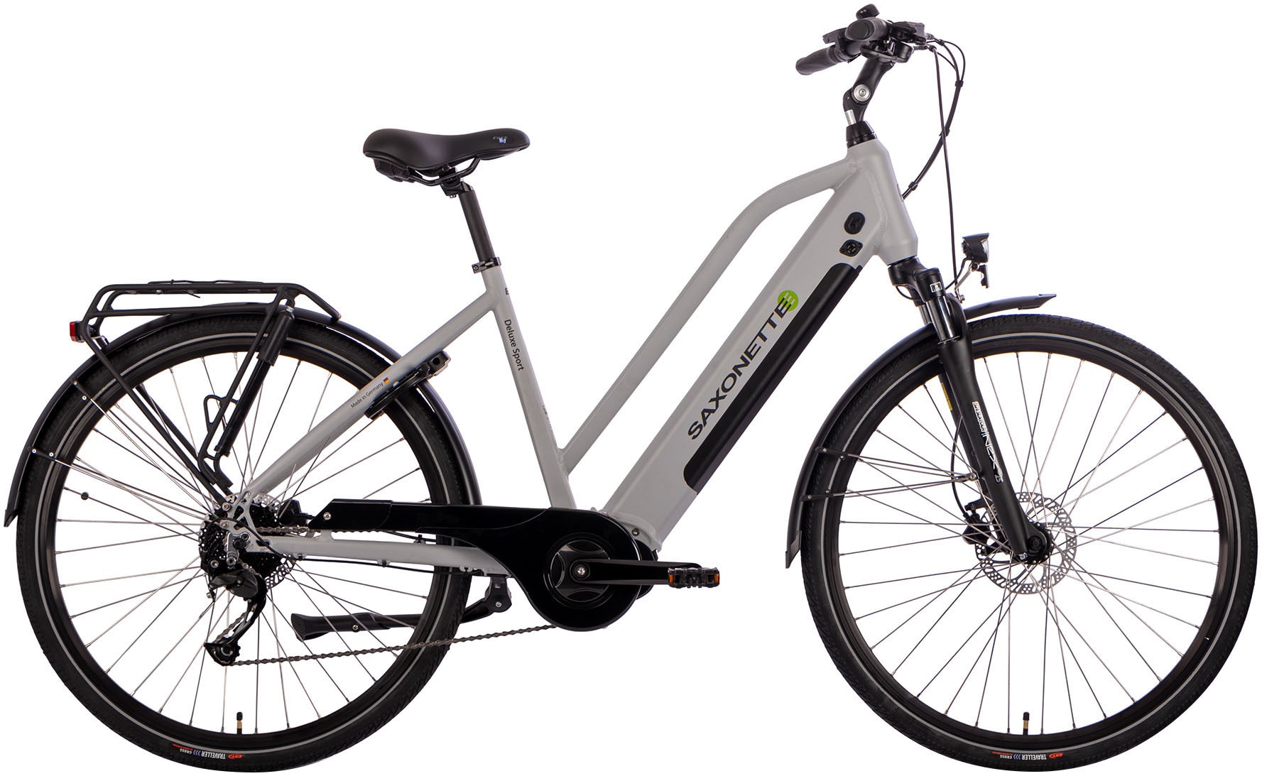 E-Bike »Deluxe Sport Lady«, 9 Gang, Shimano, Alivio, Mittelmotor 250 W, Pedelec,...