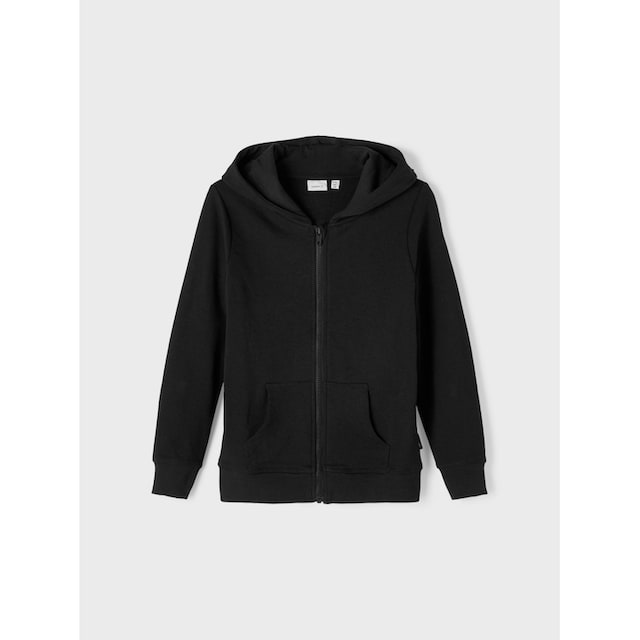 Name It Sweatjacke »NKMNESWEAT CARD W HOOD BRU NOOS« | BAUR